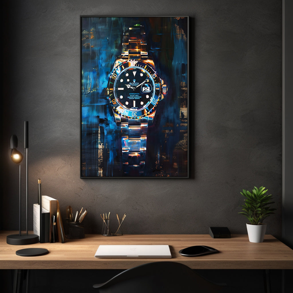10 past Rolex - Canvas Pop Art