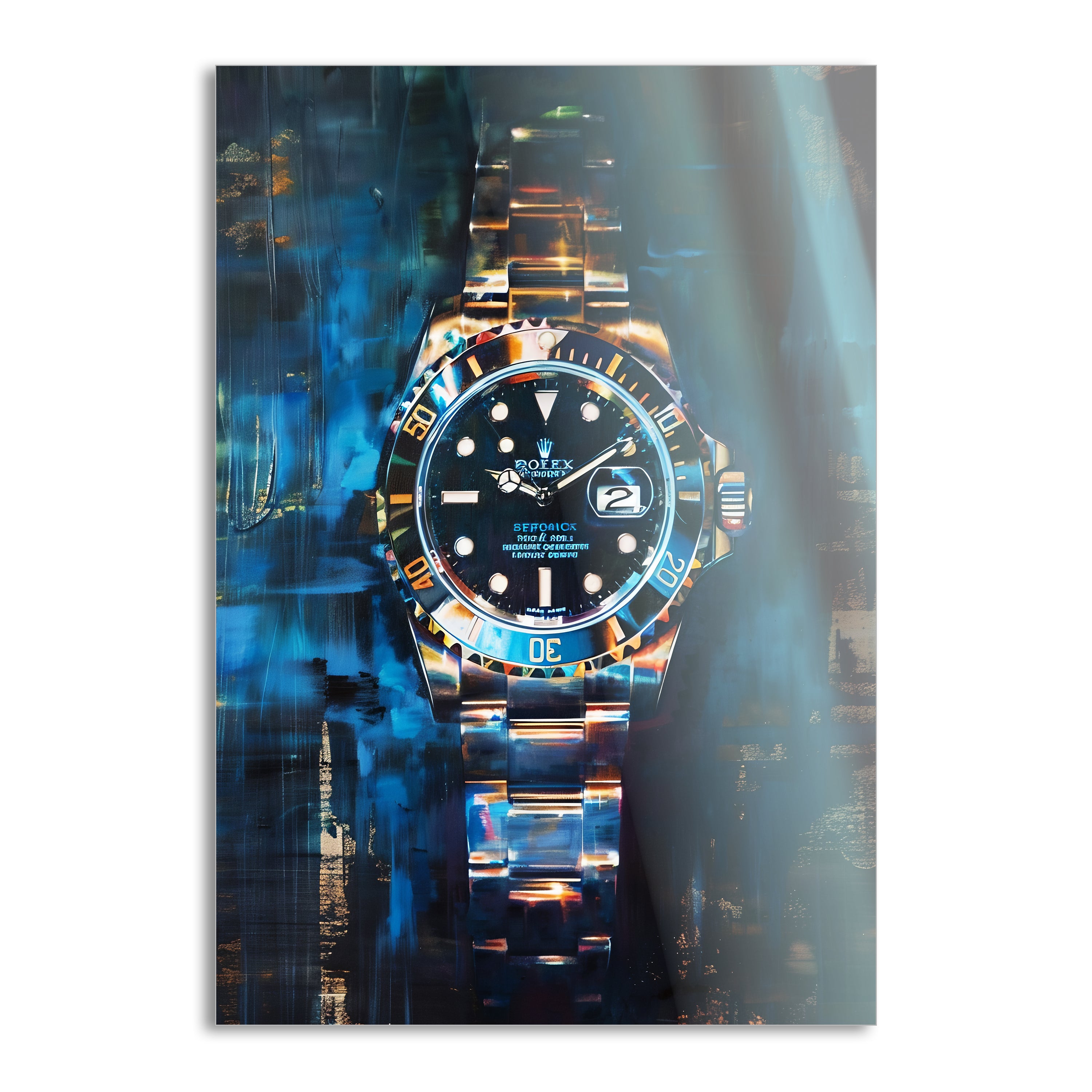 10 past Rolex - Canvas Pop Art