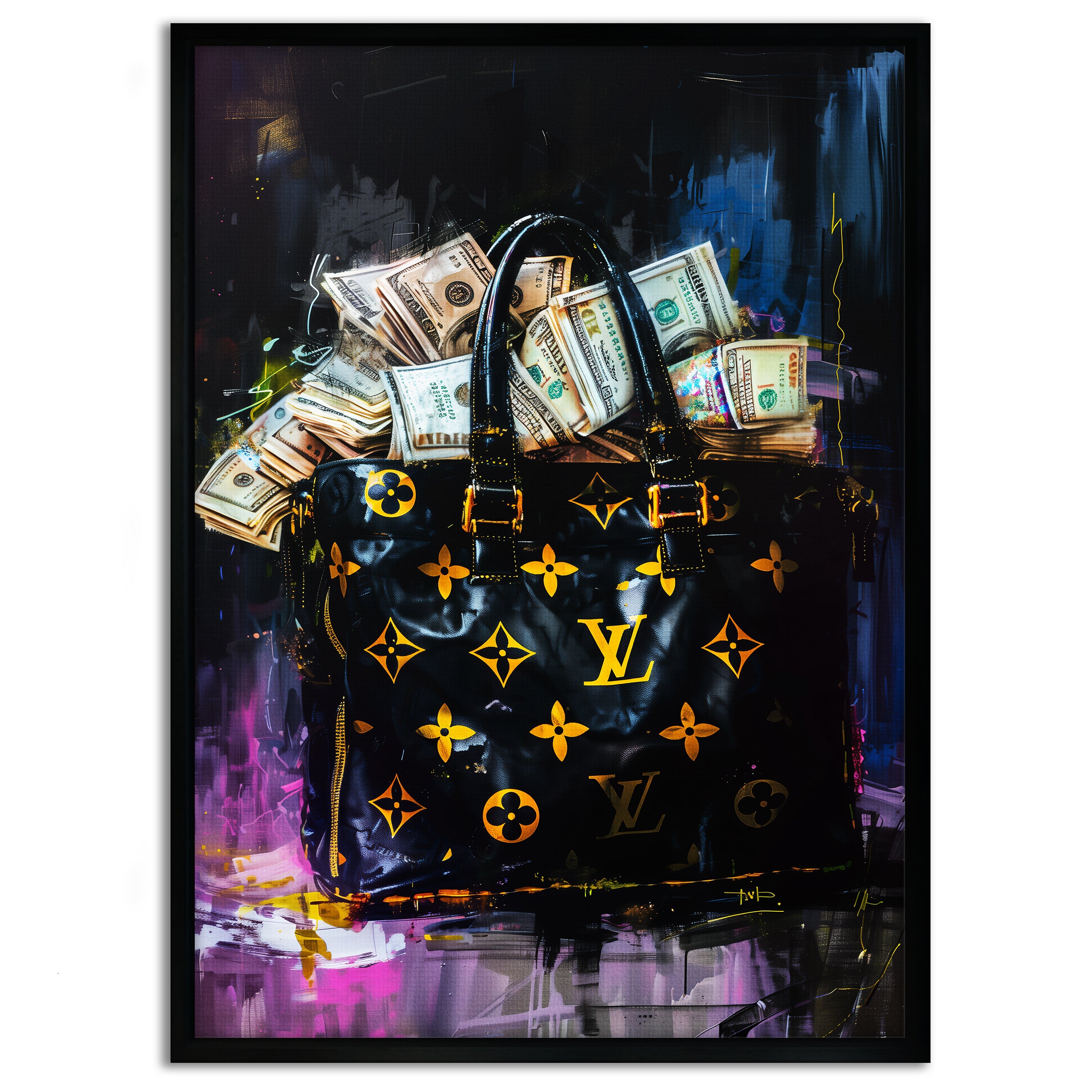 10 past Rolex - Canvas Pop Art