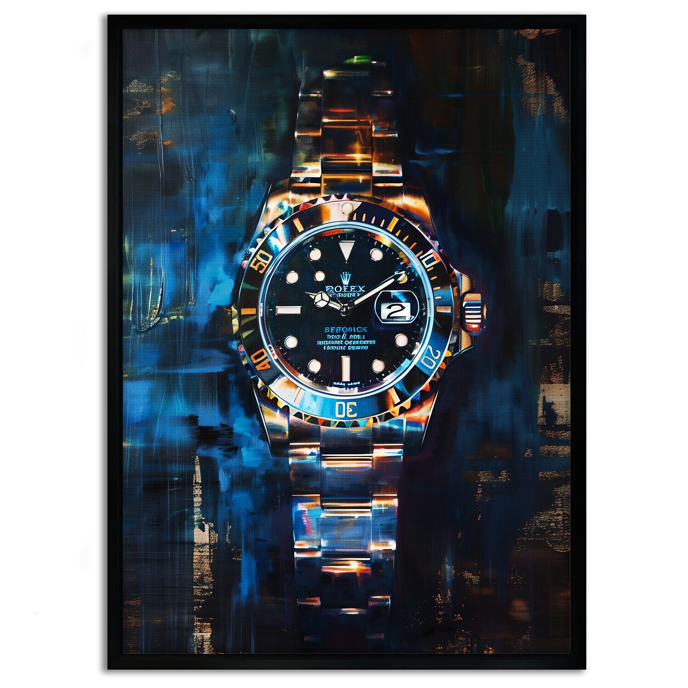 10 past Rolex - Canvas Pop Art