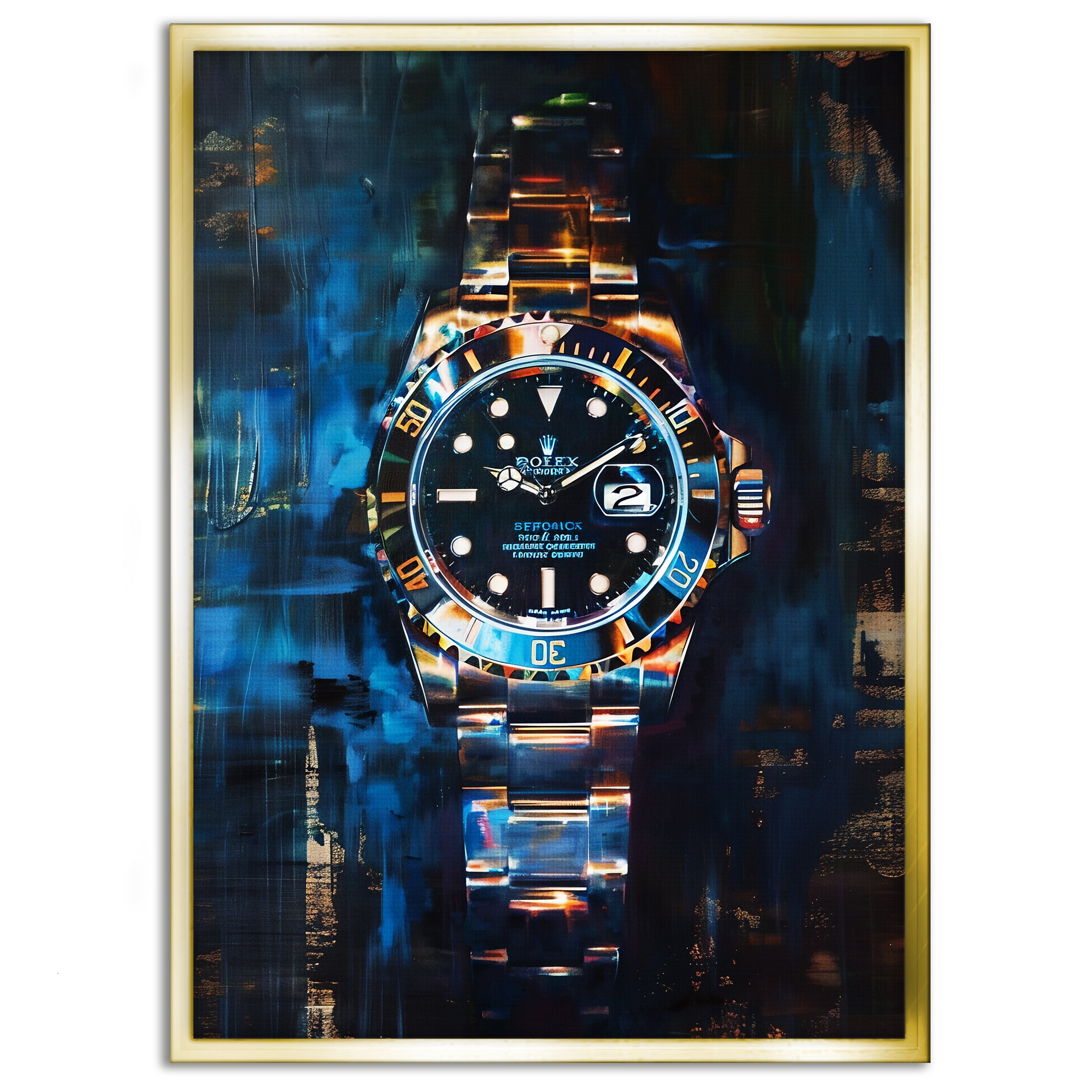 10 past Rolex - Canvas Pop Art