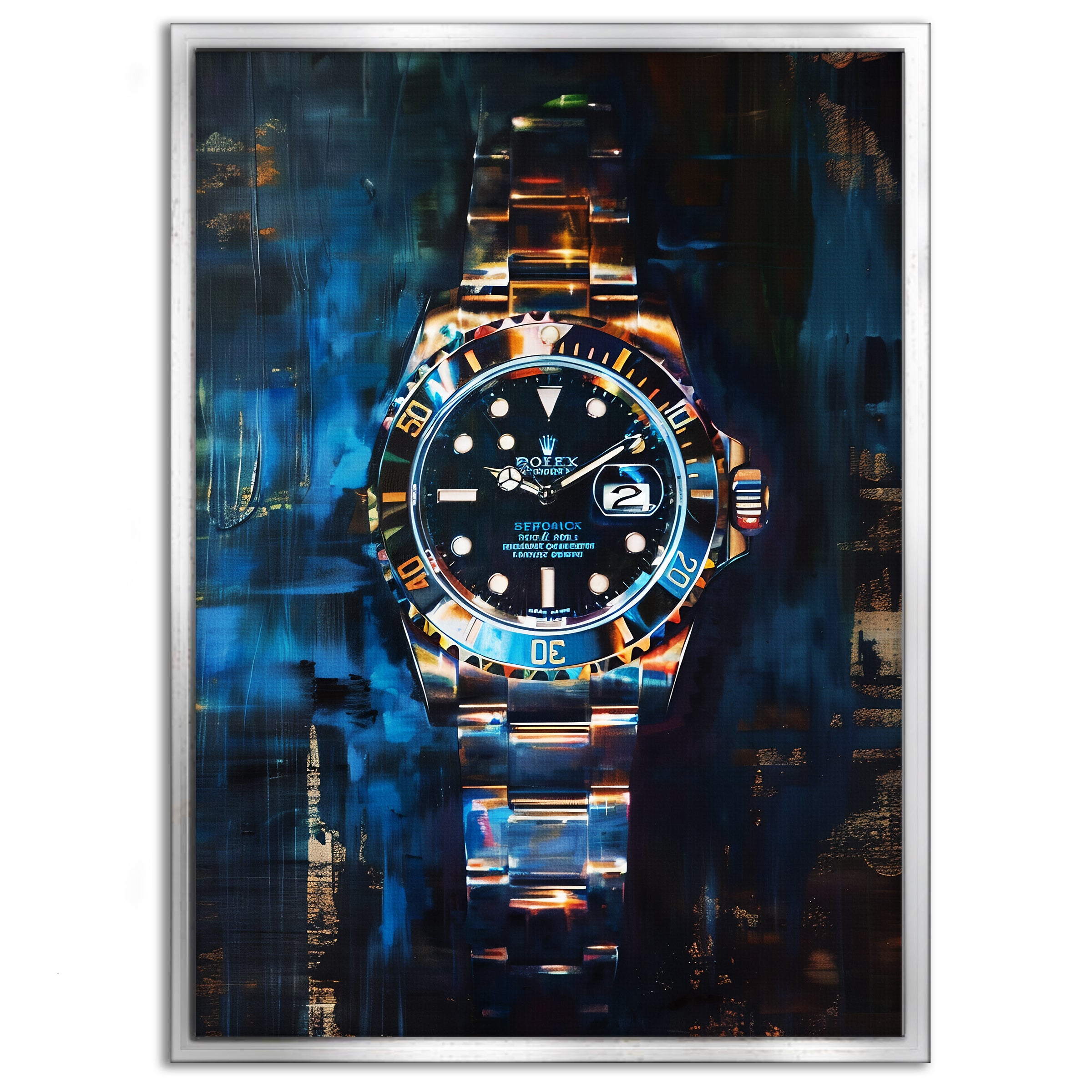 10 past Rolex - Canvas Pop Art