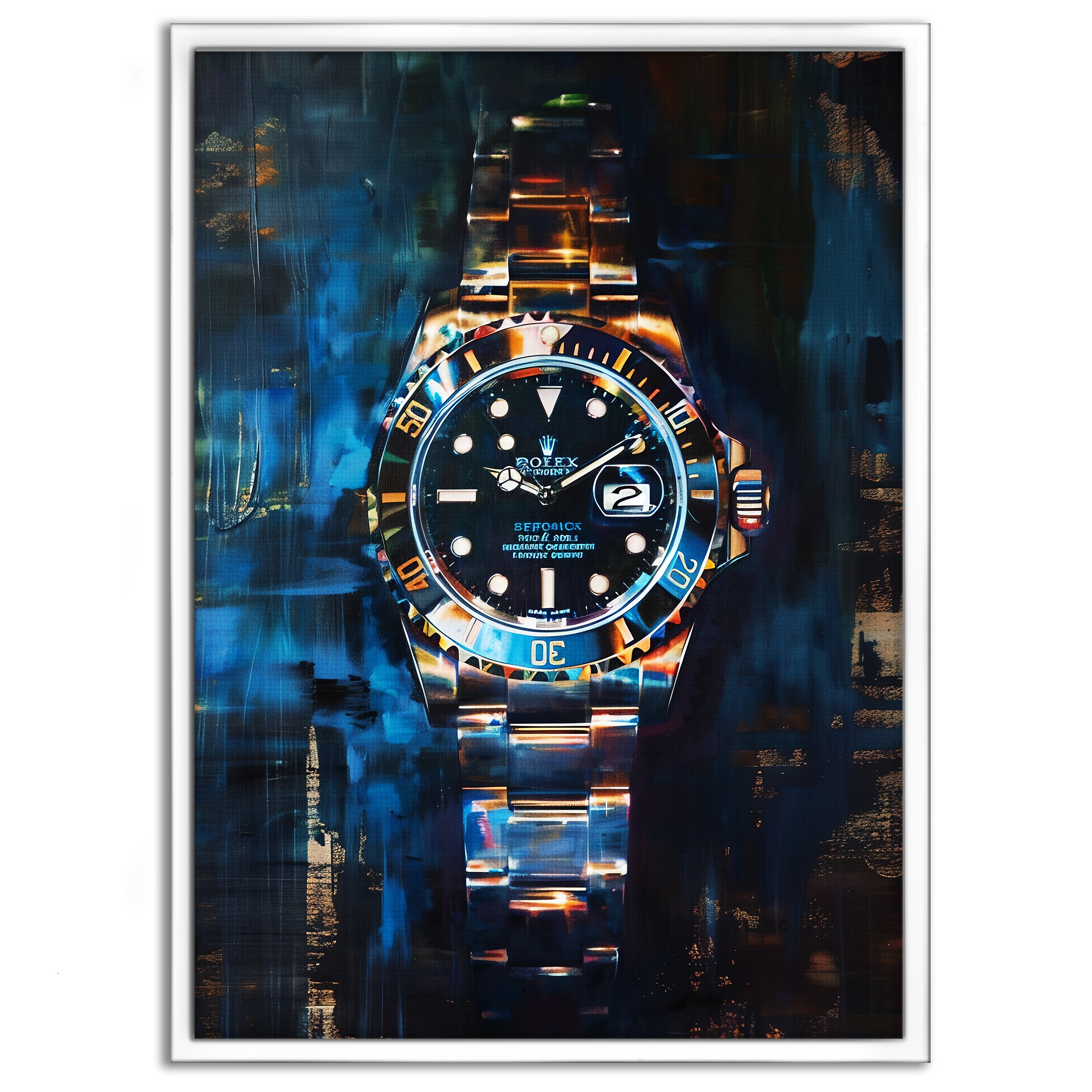 10 past Rolex - Canvas Pop Art