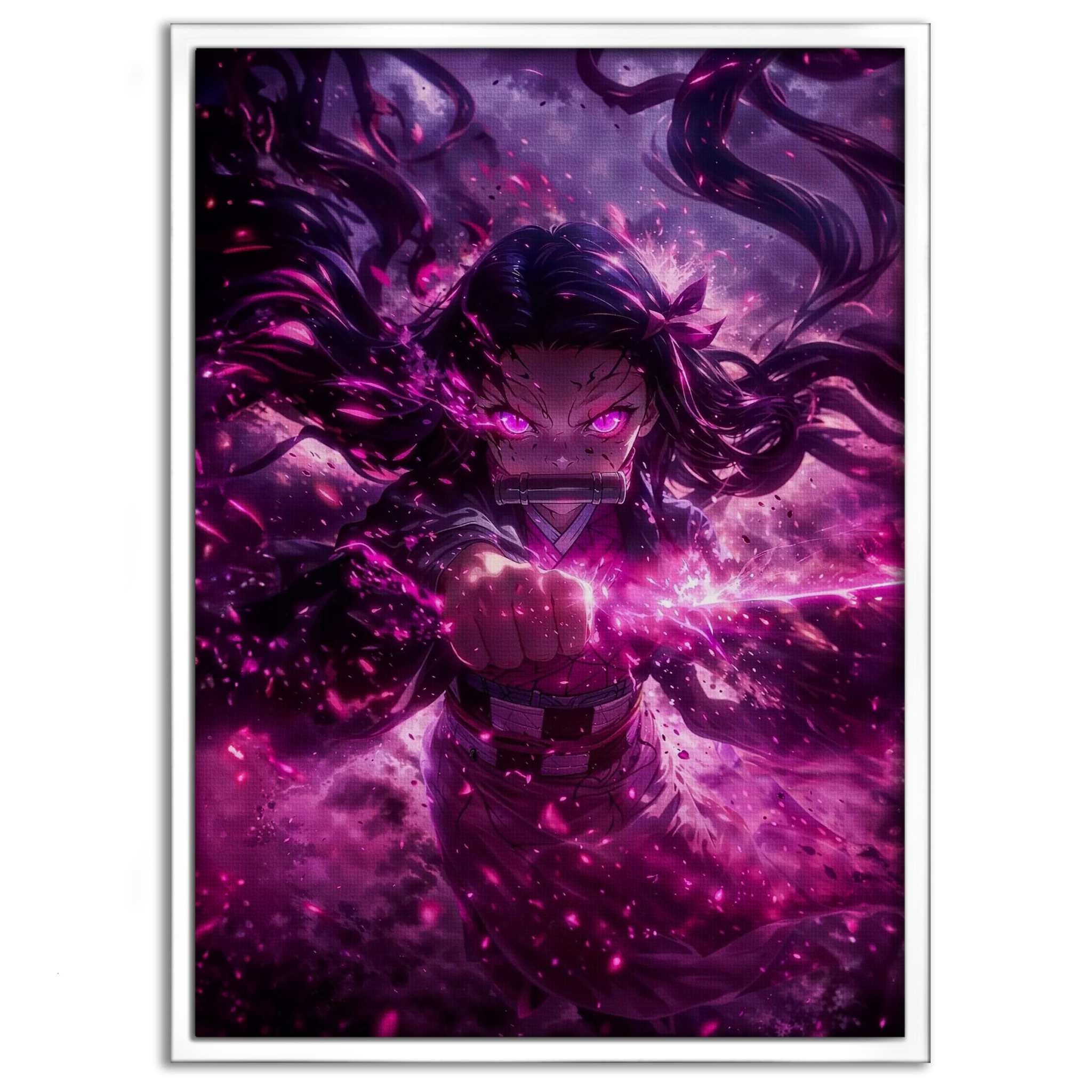Nezuko Rage - Demon Slayer - Anime Leinwandbild - - 120x160 cm 150x200 cm 20x30 cm 40x60 cm 60x90 cm 80x120 cm anime anime canvas anime wallart anime wallpaper anime wandbild Anime-themed Event canvas canvas art Demon Slayer demon slayer canvas demon slayer wall art Foto auf Leinwand Gift for Anime Fans home decor Home Decoration leinwandbilder leinwanddeko manga nezuko demon slayer Nezuko Kamado nezuko poster nezuko vintage nezuko wallart wall art wandbilder