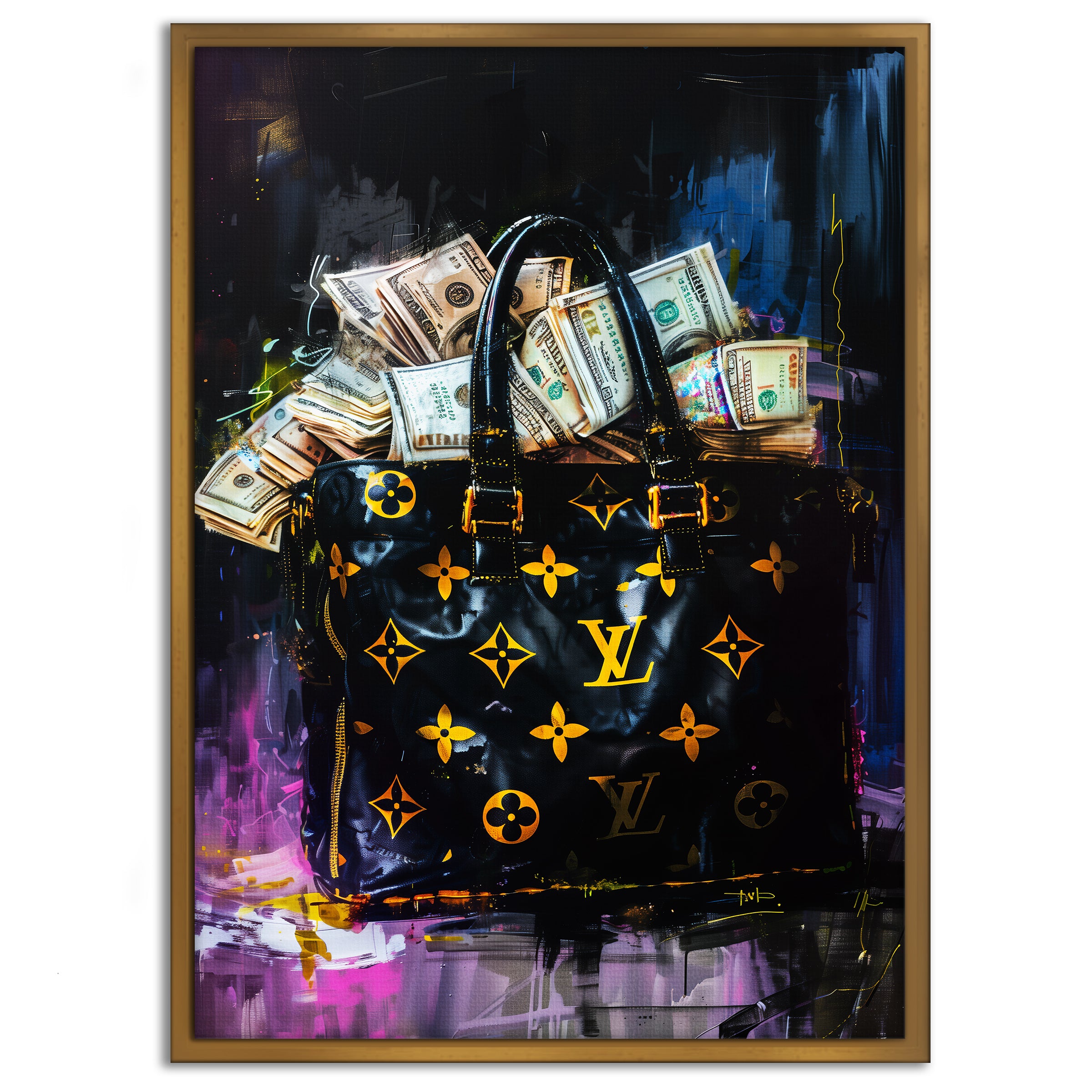 10 past Rolex - Canvas Pop Art