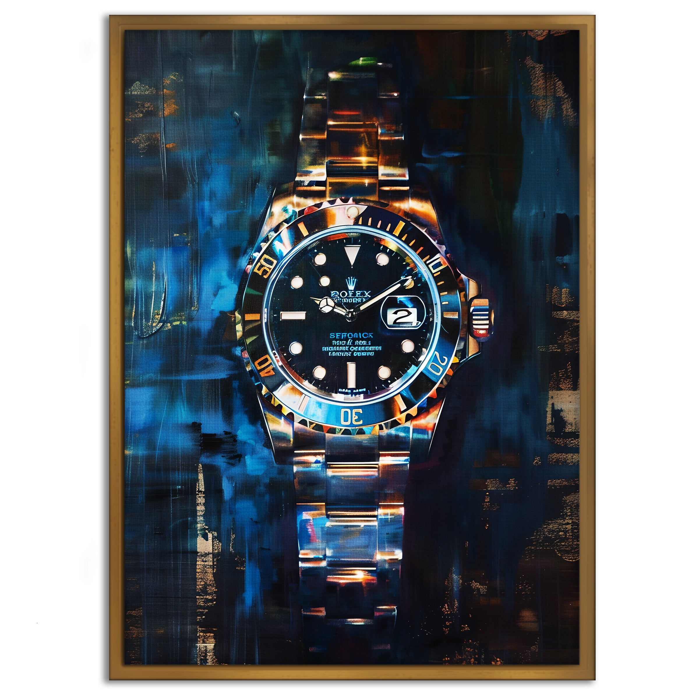 10 past Rolex - Canvas Pop Art