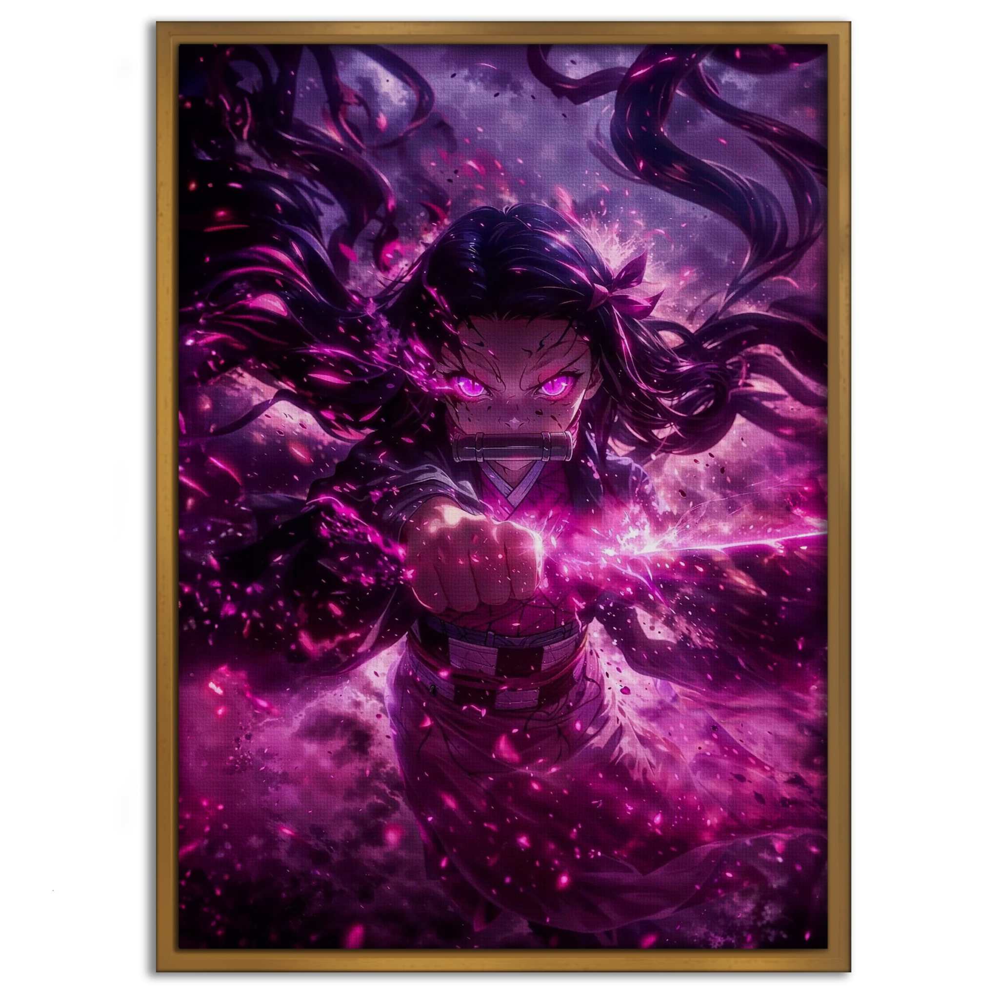 Nezuko Rage - Demon Slayer - Anime Leinwandbild - - 120x160 cm 150x200 cm 20x30 cm 40x60 cm 60x90 cm 80x120 cm anime anime canvas anime wallart anime wallpaper anime wandbild Anime-themed Event canvas canvas art Demon Slayer demon slayer canvas demon slayer wall art Foto auf Leinwand Gift for Anime Fans home decor Home Decoration leinwandbilder leinwanddeko manga nezuko demon slayer Nezuko Kamado nezuko poster nezuko vintage nezuko wallart wall art wandbilder