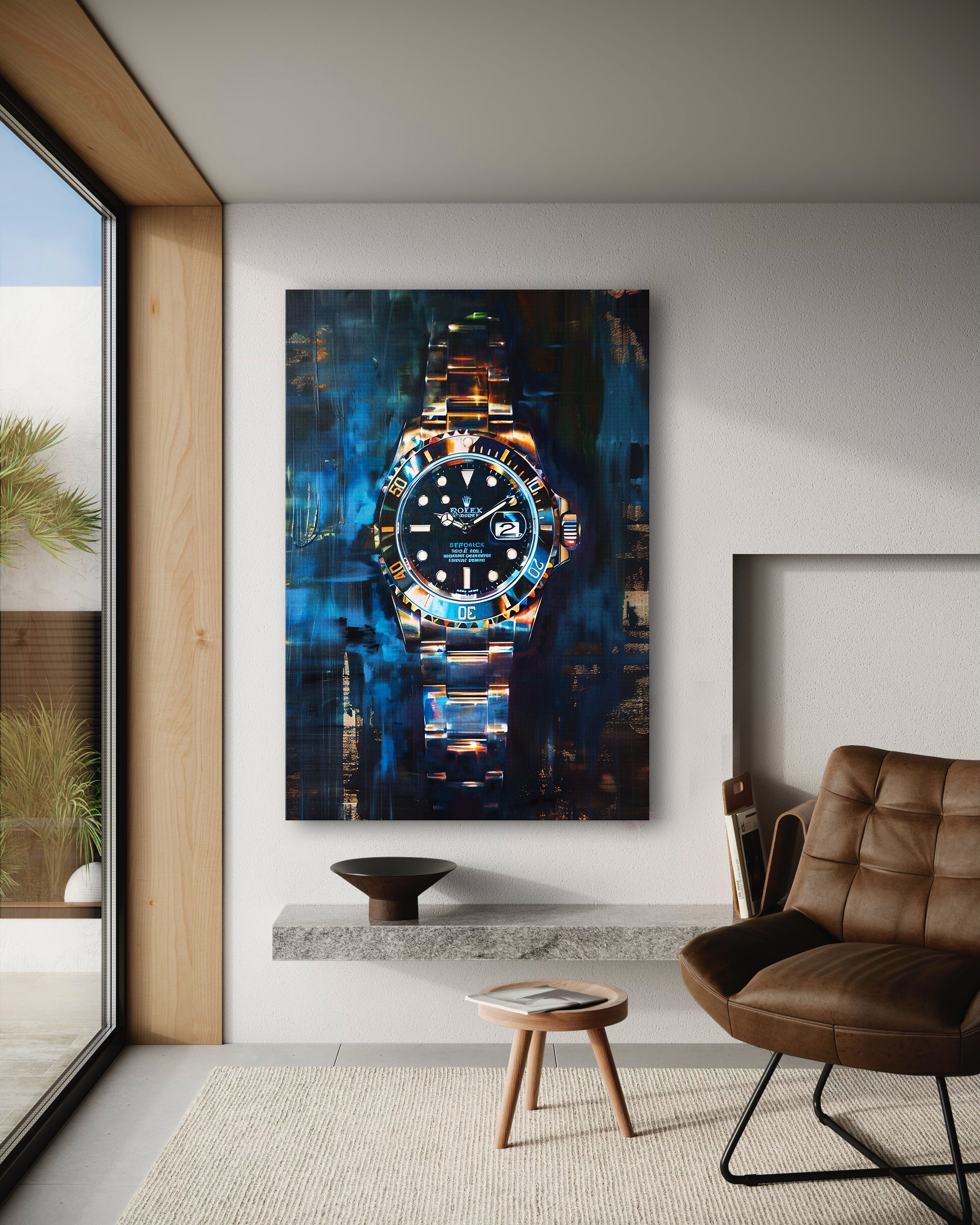 10 past Rolex - Canvas Pop Art