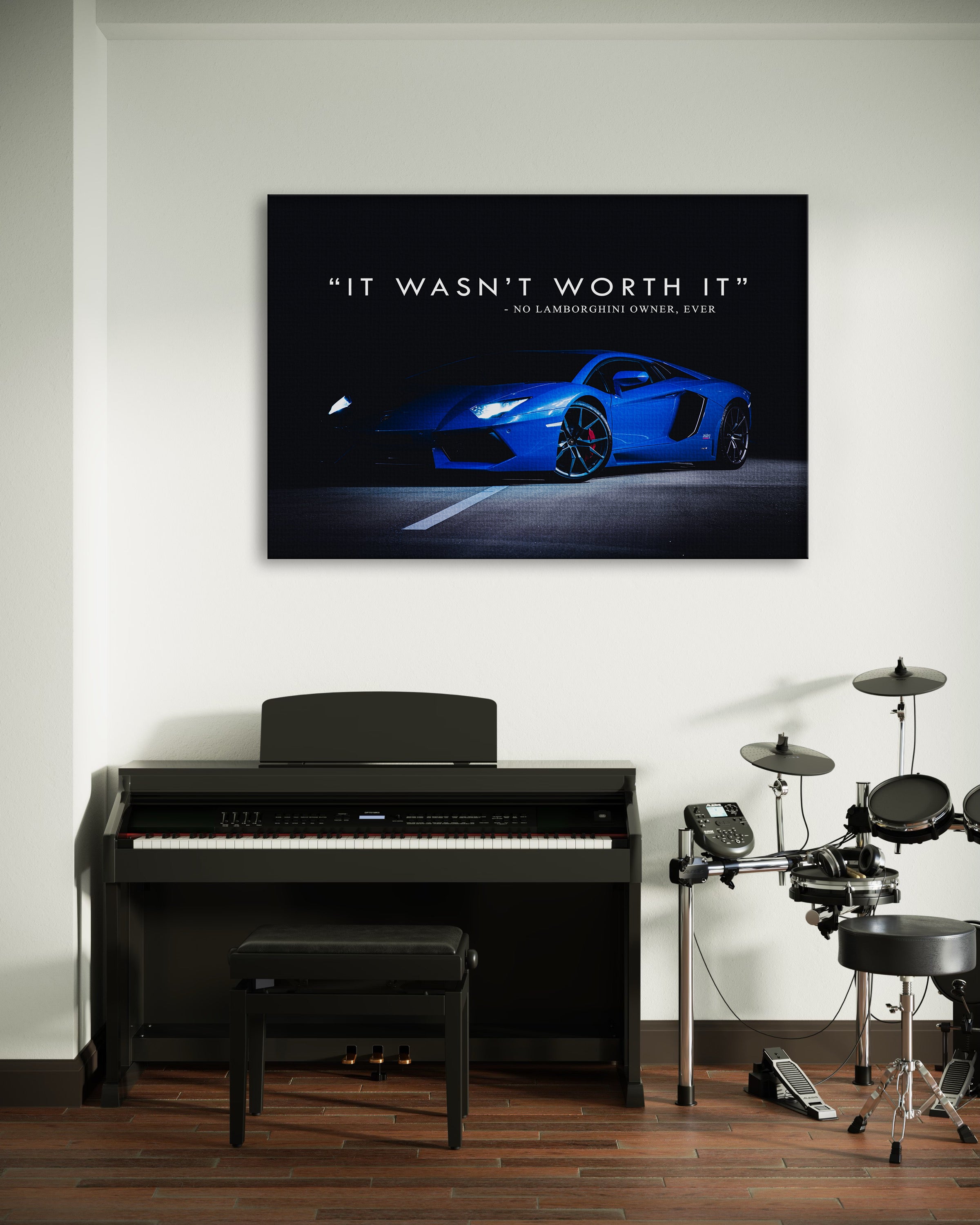Lamborghini Owner - Leinwandbild Motivation