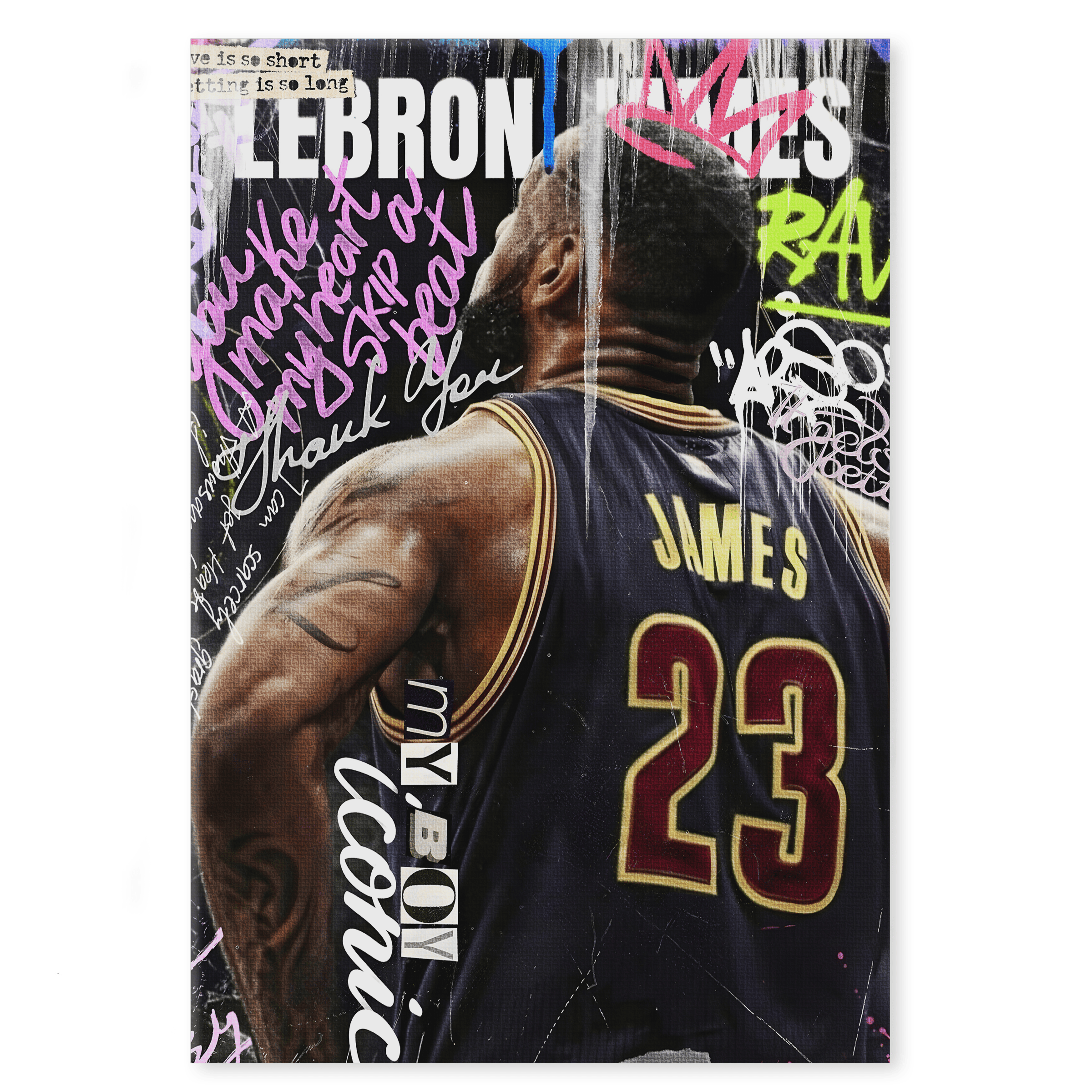 Achieve your dream - Leinwandbild Pop Art/Street Art HeryKurni Canvas