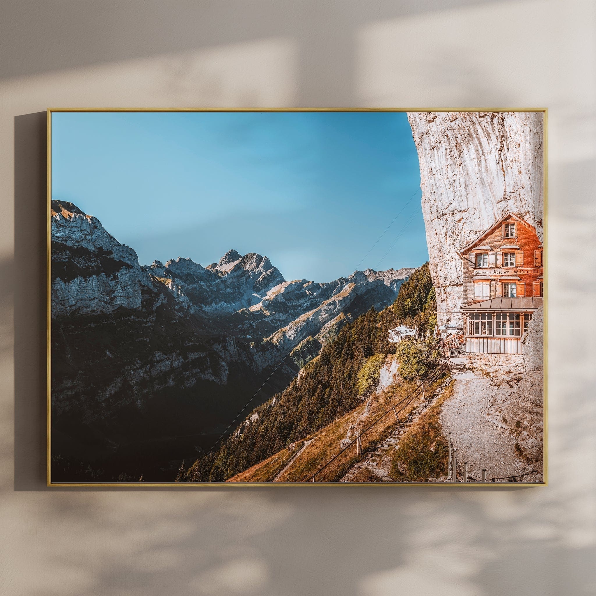 Aescher Guesthouse – Appenzell, Switzerland Chamonix Prints Landscape Orientation
