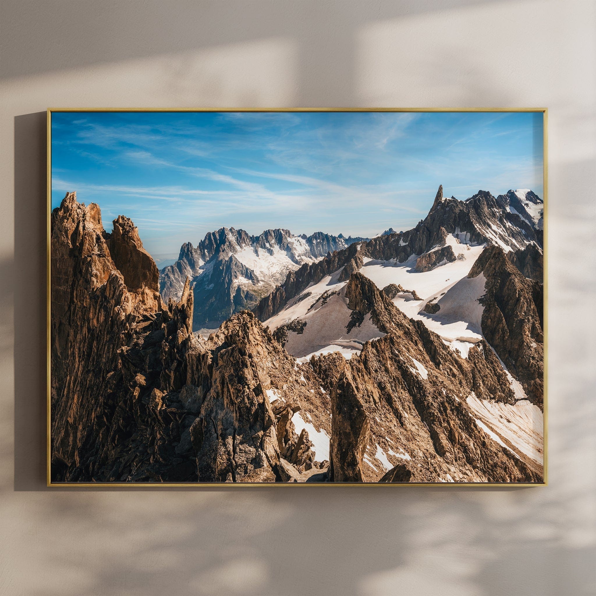 Aiguille d'Entrèves – Chamonix, France Chamonix Prints Landscape Orientation