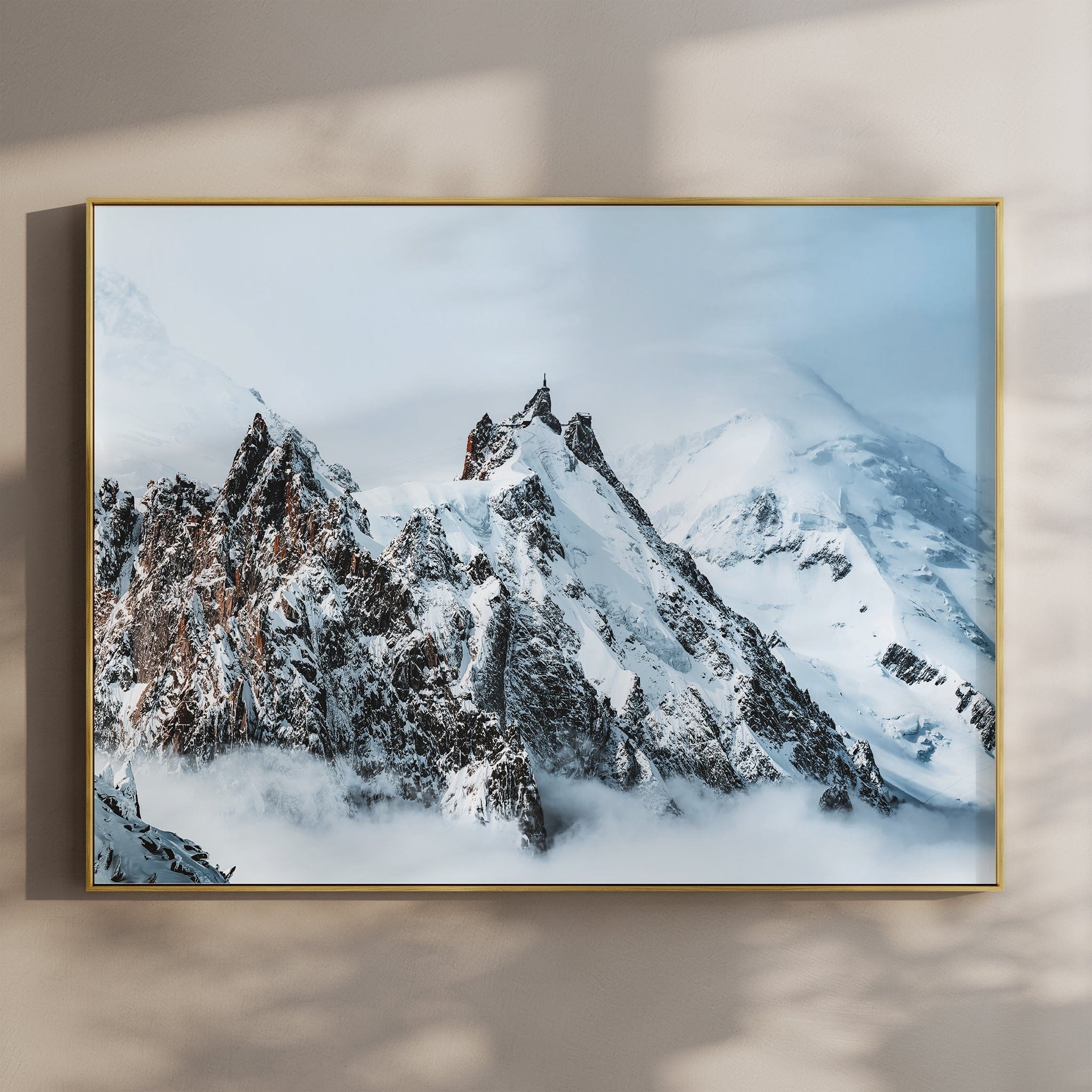 Aiguille du Midi – Chamonix, France Chamonix Prints Landscape Orientation