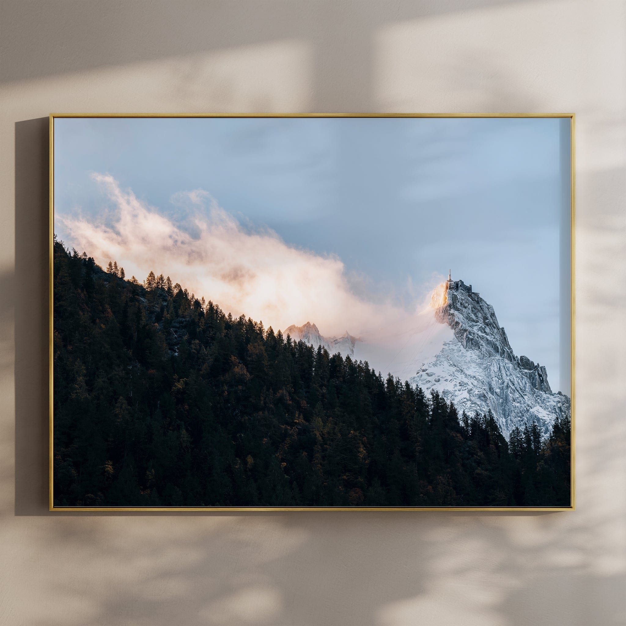 Aiguille du Midi – Chamonix, France Chamonix Prints Landscape Orientation
