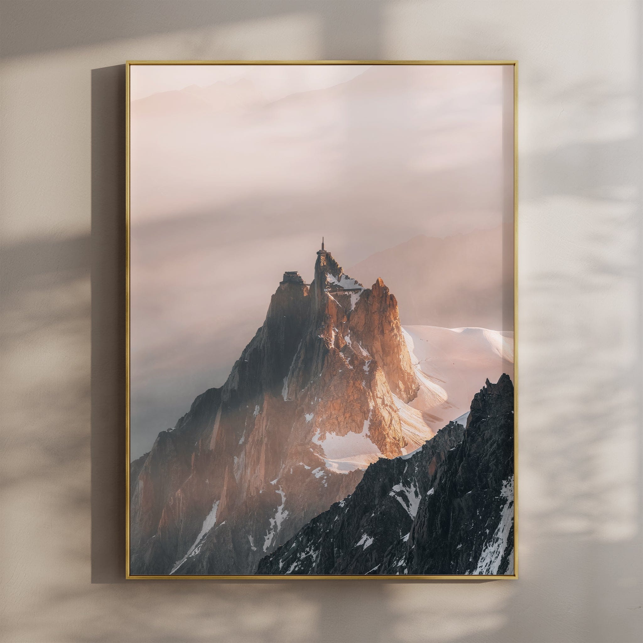 Aiguille du Midi – Chamonix, France Chamonix Prints Portrait Orientation