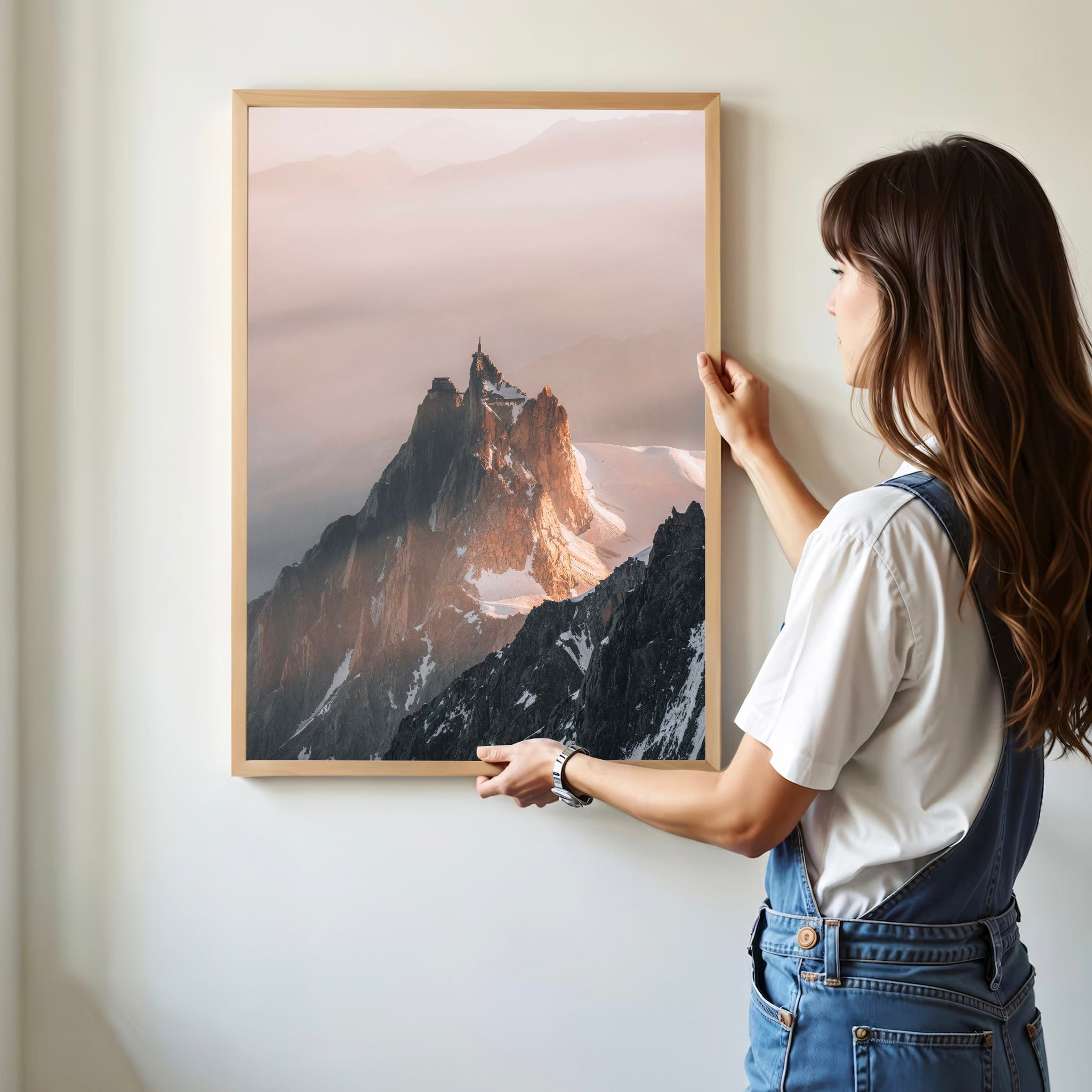 Aiguille du Midi – Chamonix, France Chamonix Prints Portrait Orientation