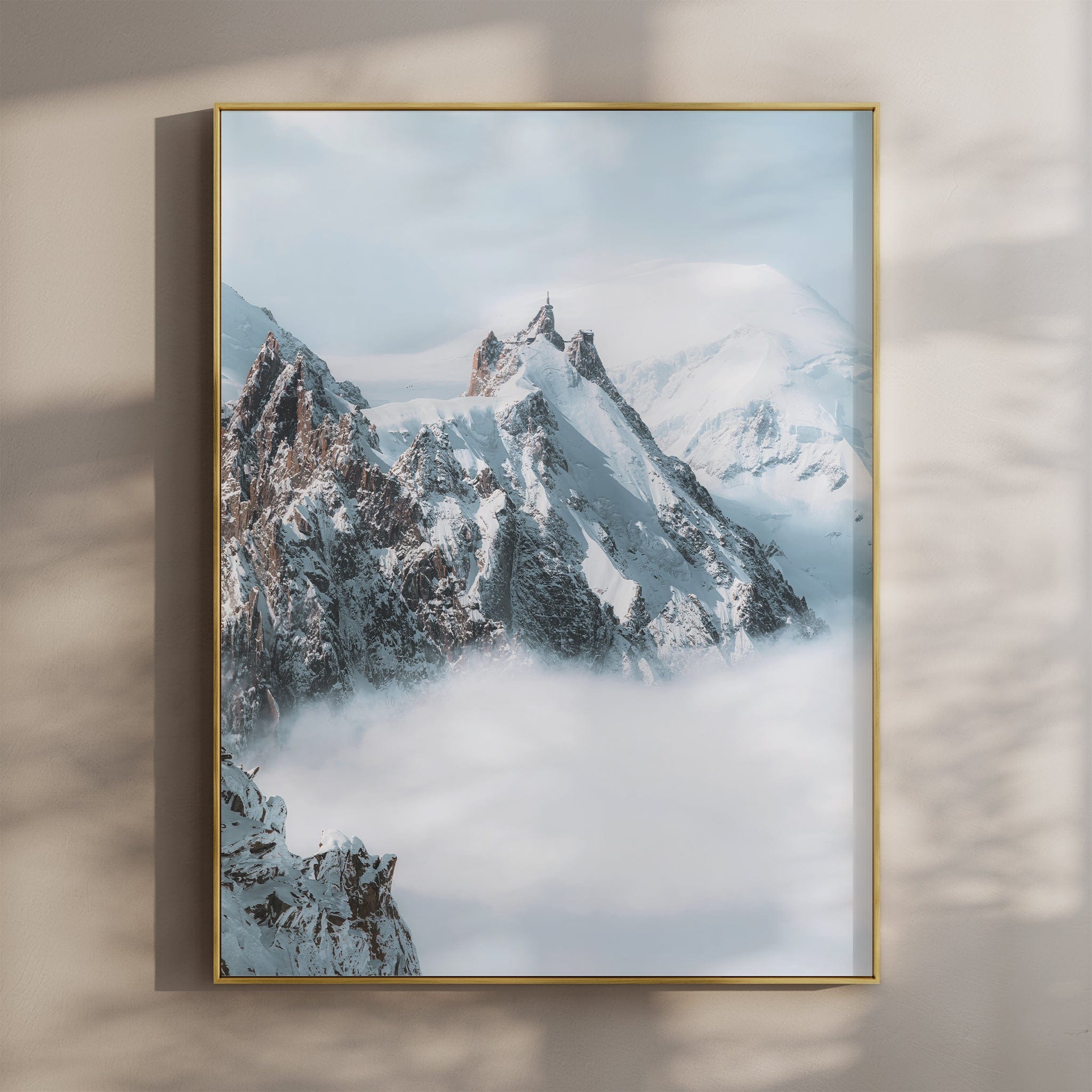 Aiguille du Midi – Chamonix, France Chamonix Prints Portrait Orientation