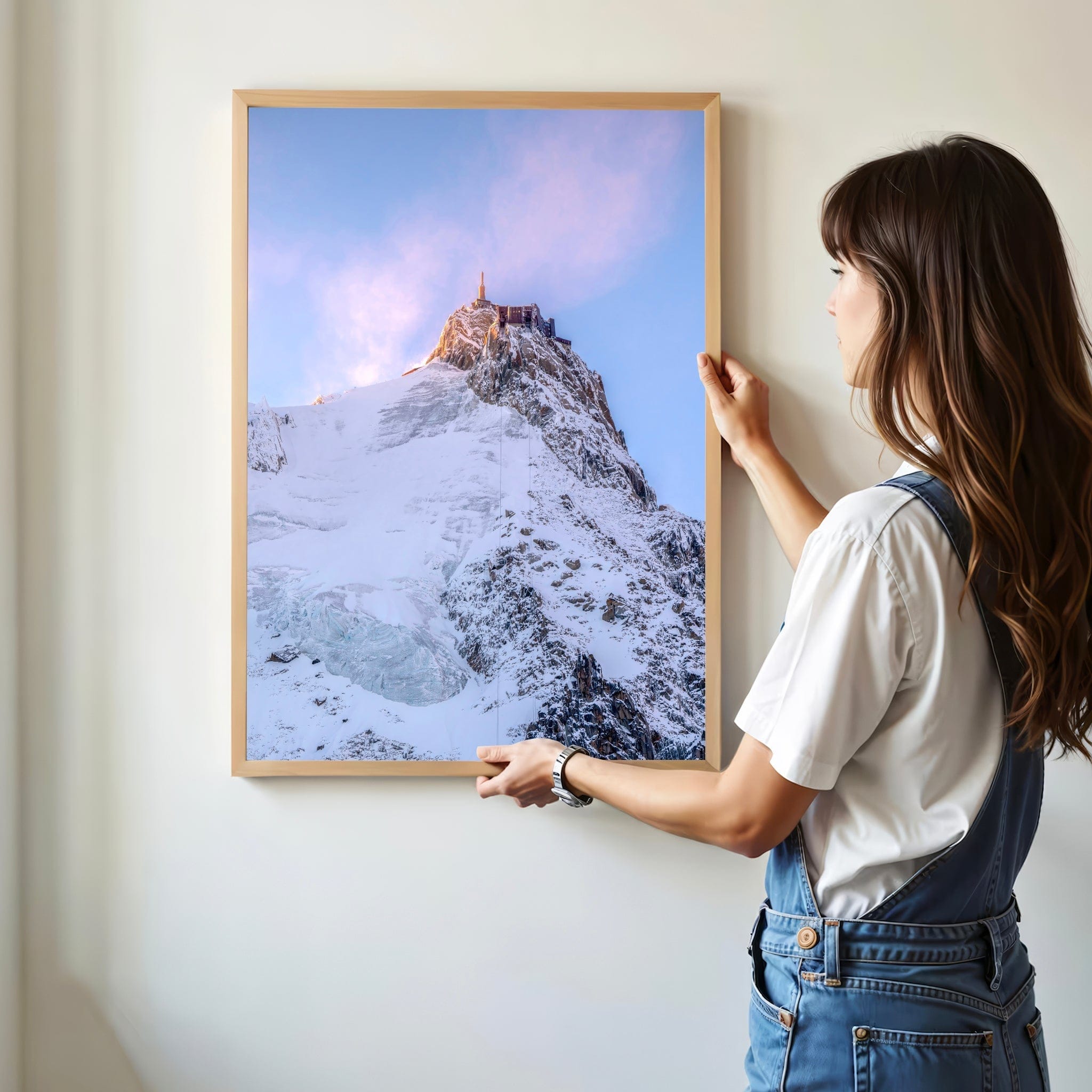 Aiguille du Midi – Chamonix, France Chamonix Prints Portrait Orientation