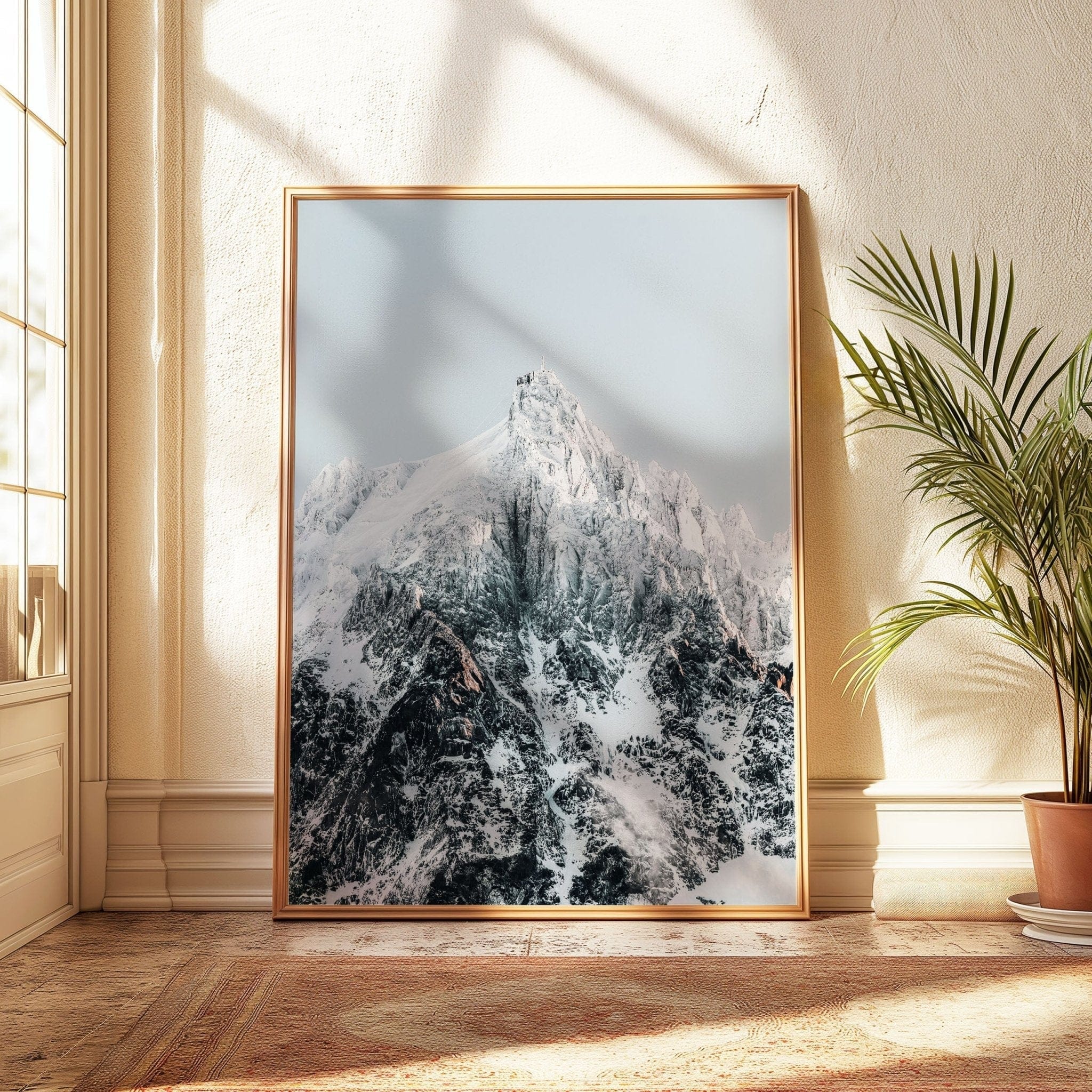 Aiguille du Midi – Chamonix, France (Set of 3) Chamonix Prints Set of 3