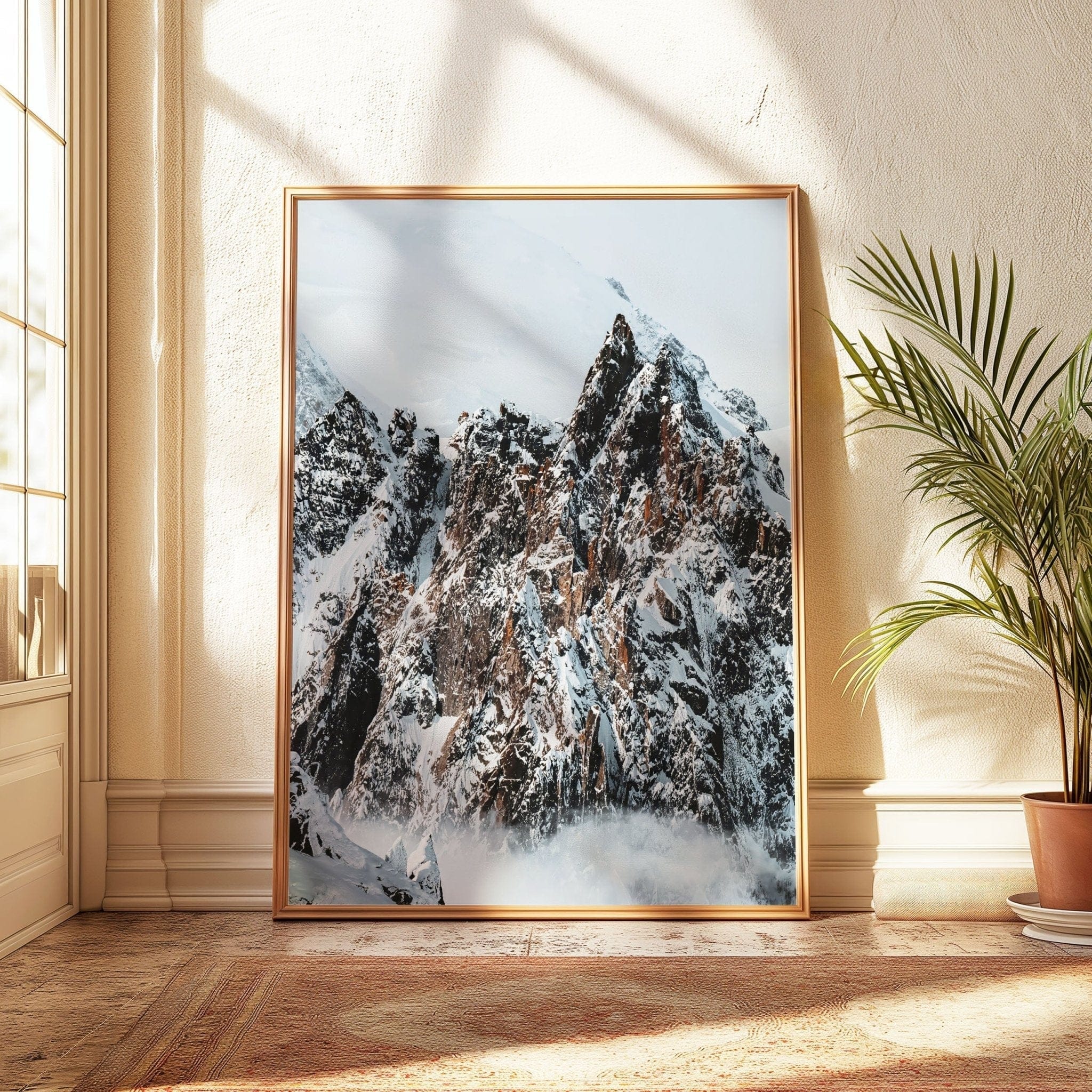 Aiguille du Midi – Chamonix, France (triptych) Chamonix Prints Triptych