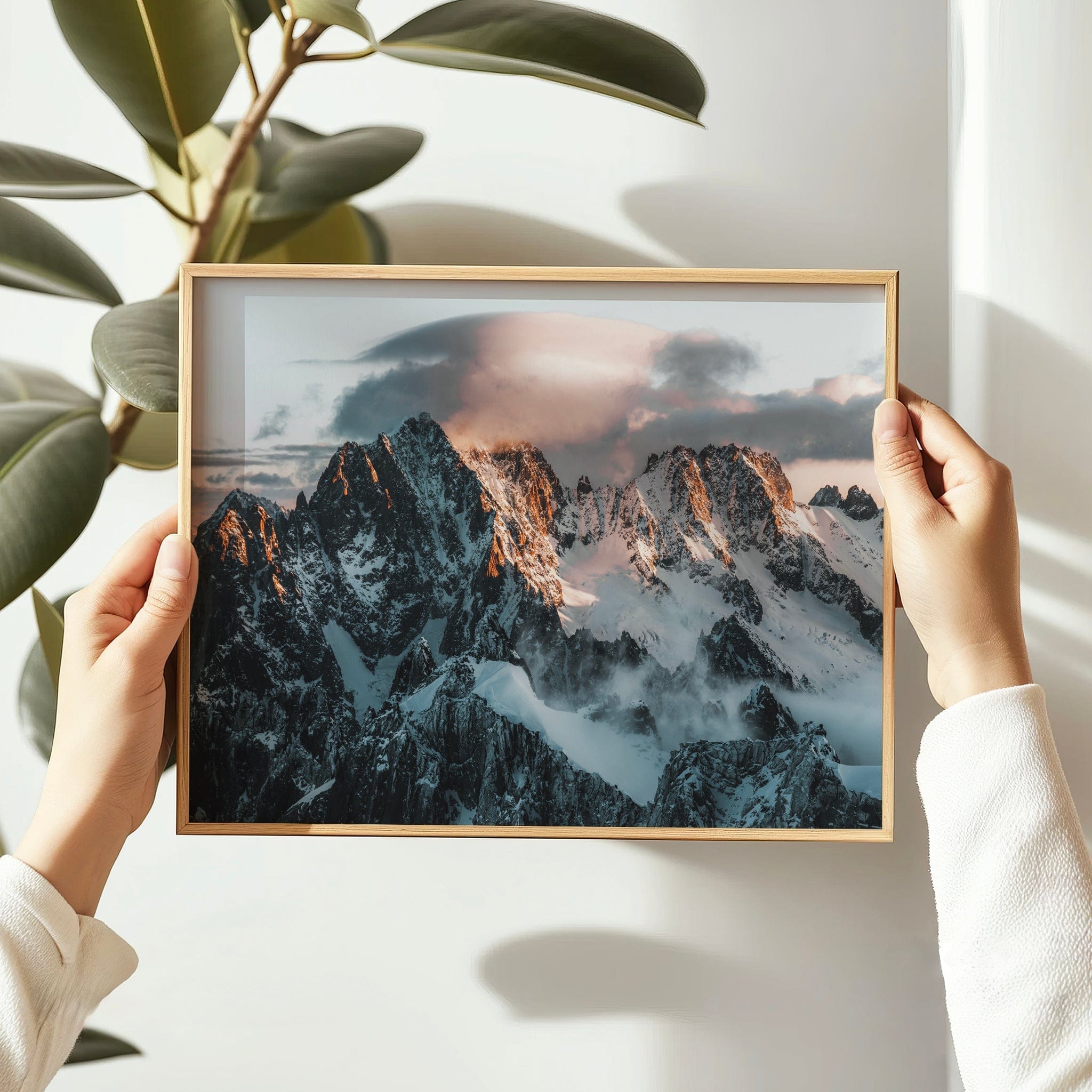 Aiguille Verte – Chamonix, France Chamonix Prints Landscape Orientation