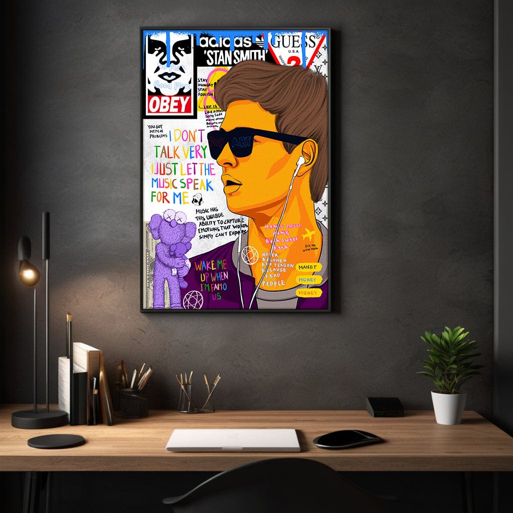 Baby Drive - Leinwandbild Pop Art Mildwords Canvas