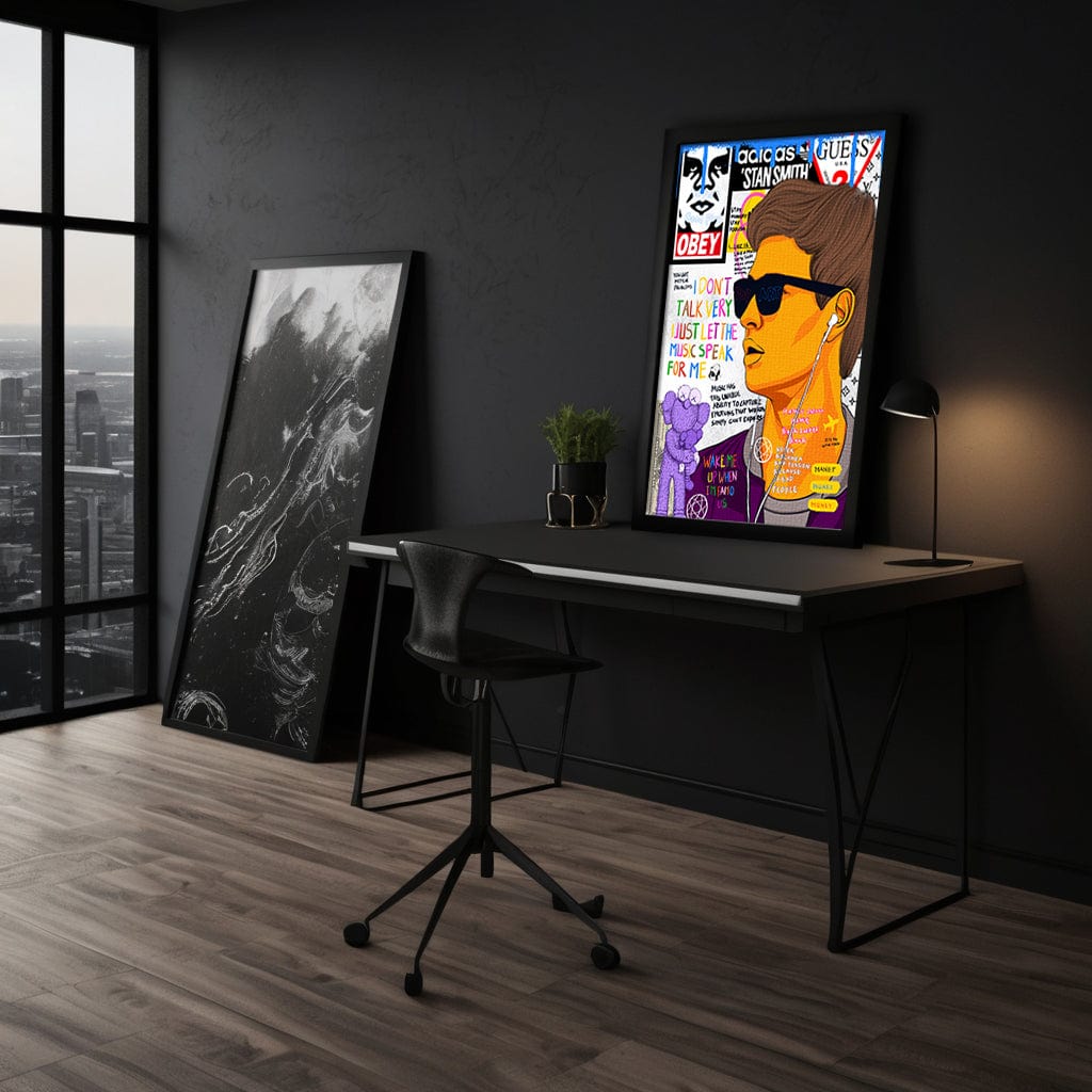 Baby Drive - Leinwandbild Pop Art Mildwords Canvas