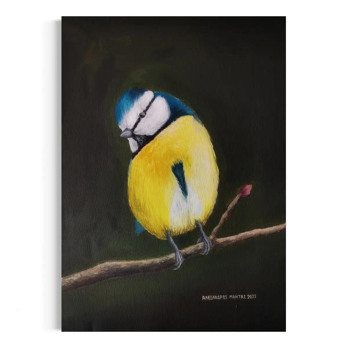 Bird - Leinwandbild Abstract - - abstract canvas abstract wall art Abstrakt alexandros mantas canvas Foto auf Leinwand Home Decor leinwandbilder leinwandbilder motivation leinwanddeko luxury canvas pop art pop art canvas wall art wandbilder