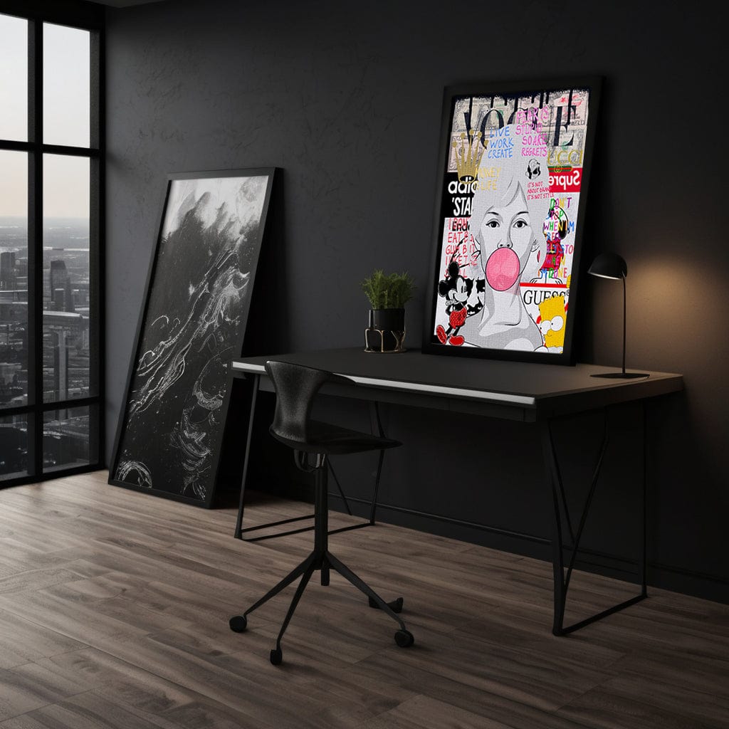 Brigitte Bardot - Leinwandbild Pop Art Mildwords Canvas