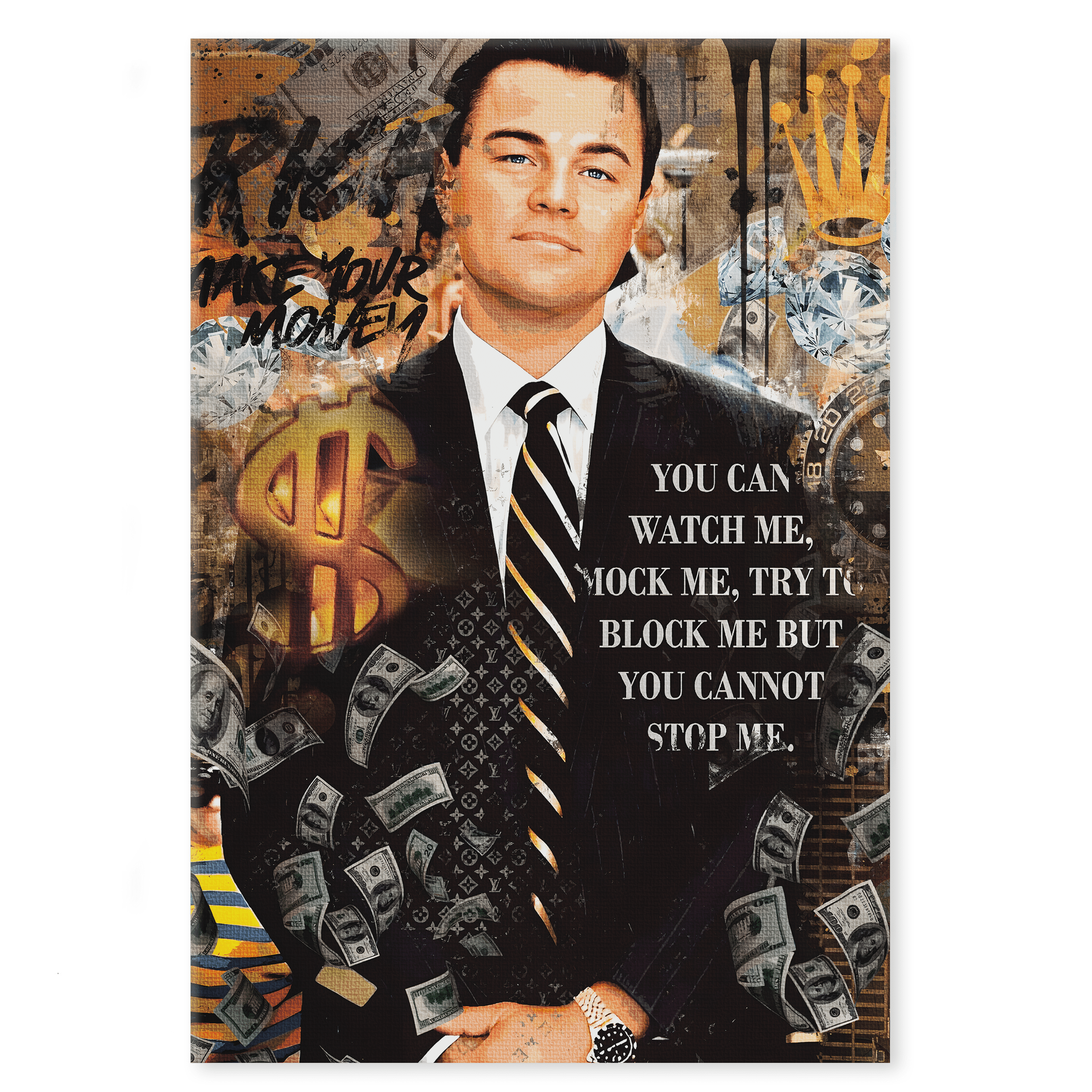 Can't stop me - Leinwandbild Pop Art / Motivation SimpleCanvas Canvas