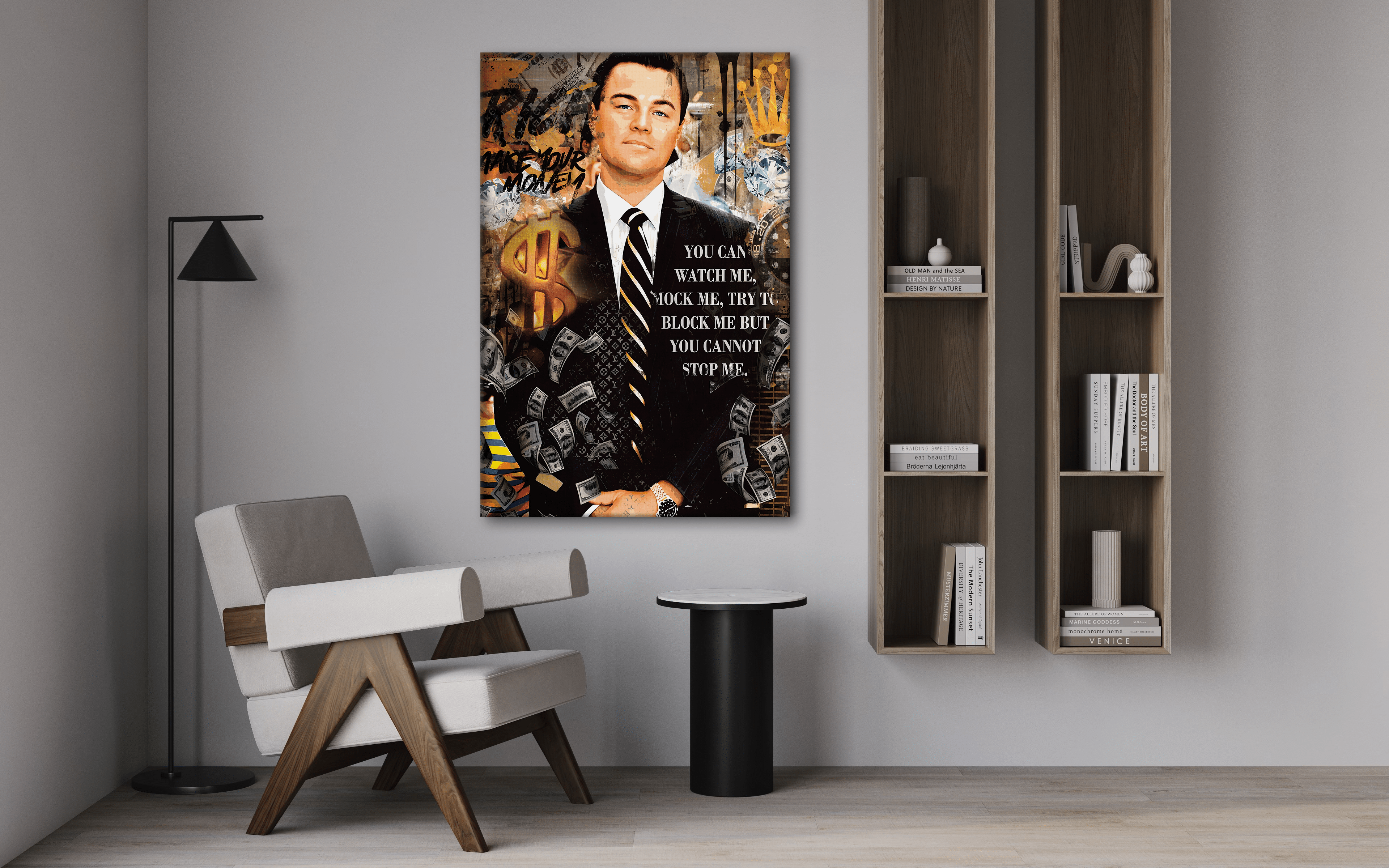 Can't stop me - Leinwandbild Pop Art / Motivation SimpleCanvas Canvas