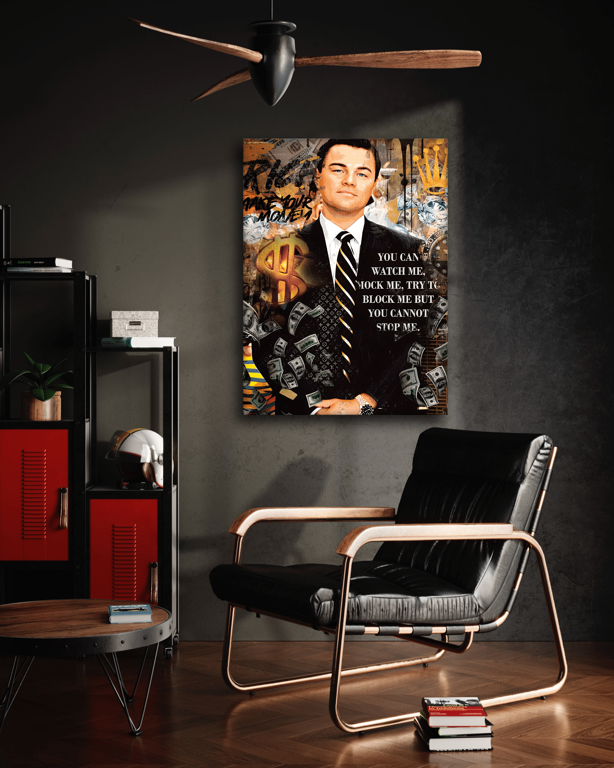 Can't stop me - Leinwandbild Pop Art / Motivation SimpleCanvas Canvas