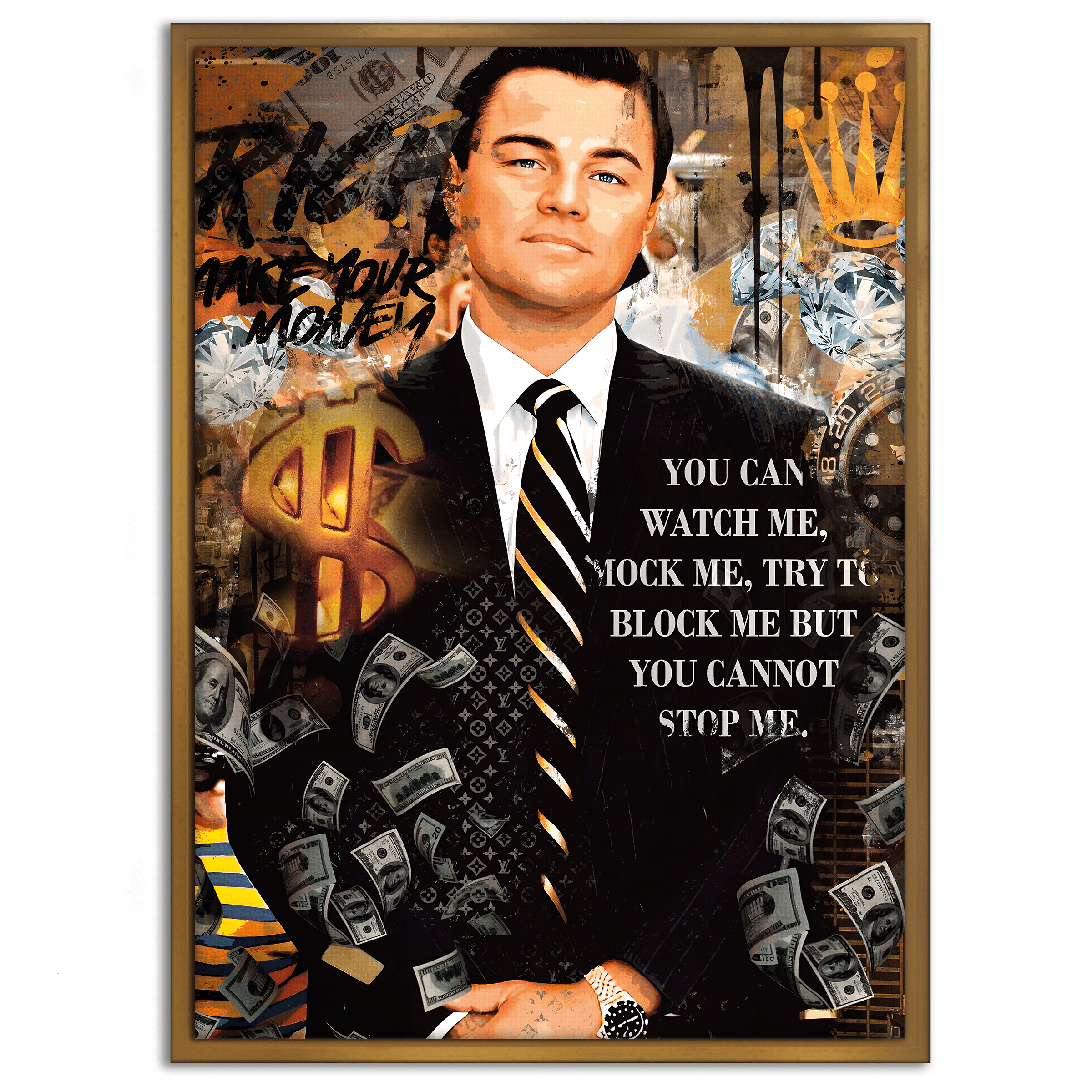 Can't stop me - Leinwandbild Pop Art / Motivation SimpleCanvas Canvas