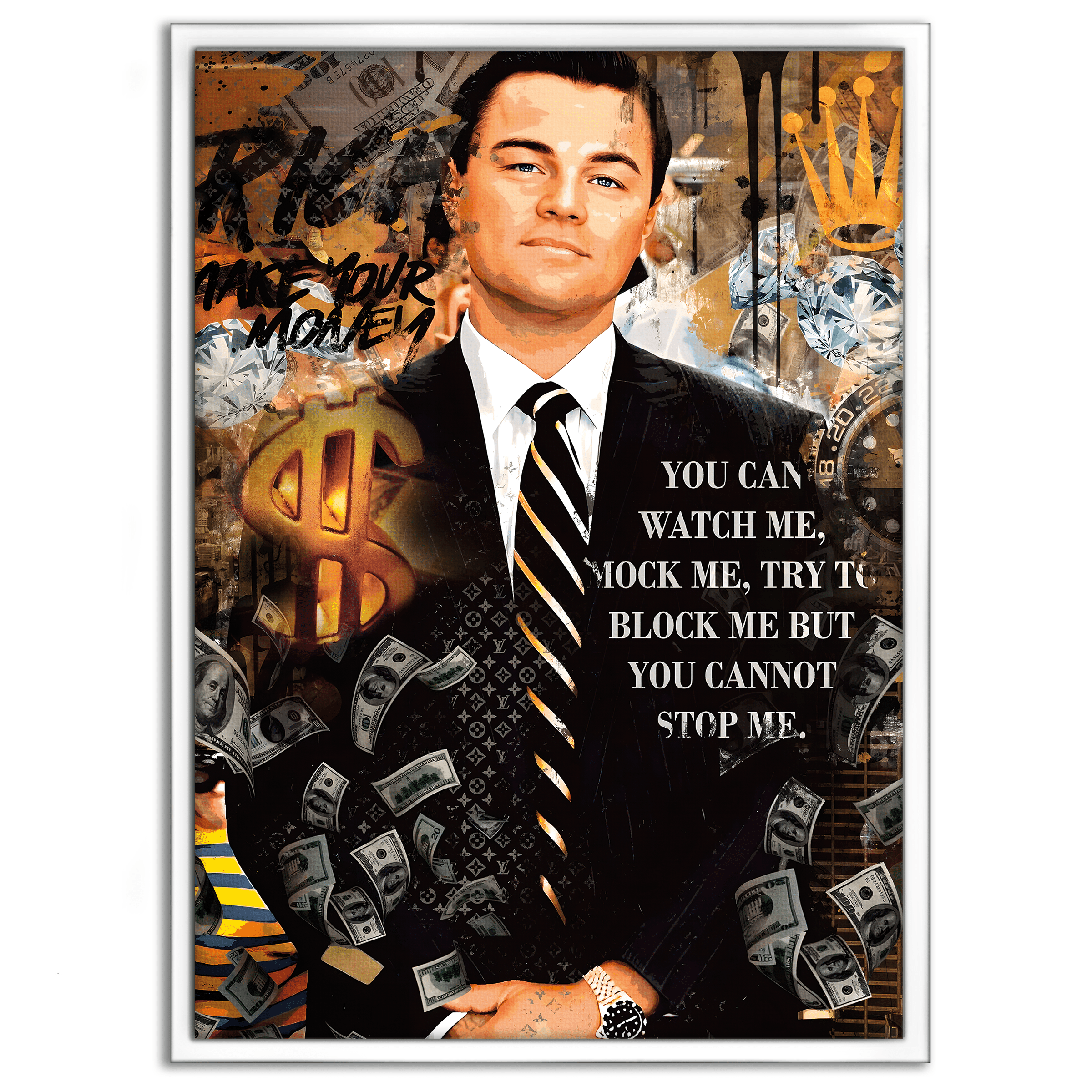 Can't stop me - Leinwandbild Pop Art / Motivation SimpleCanvas Canvas