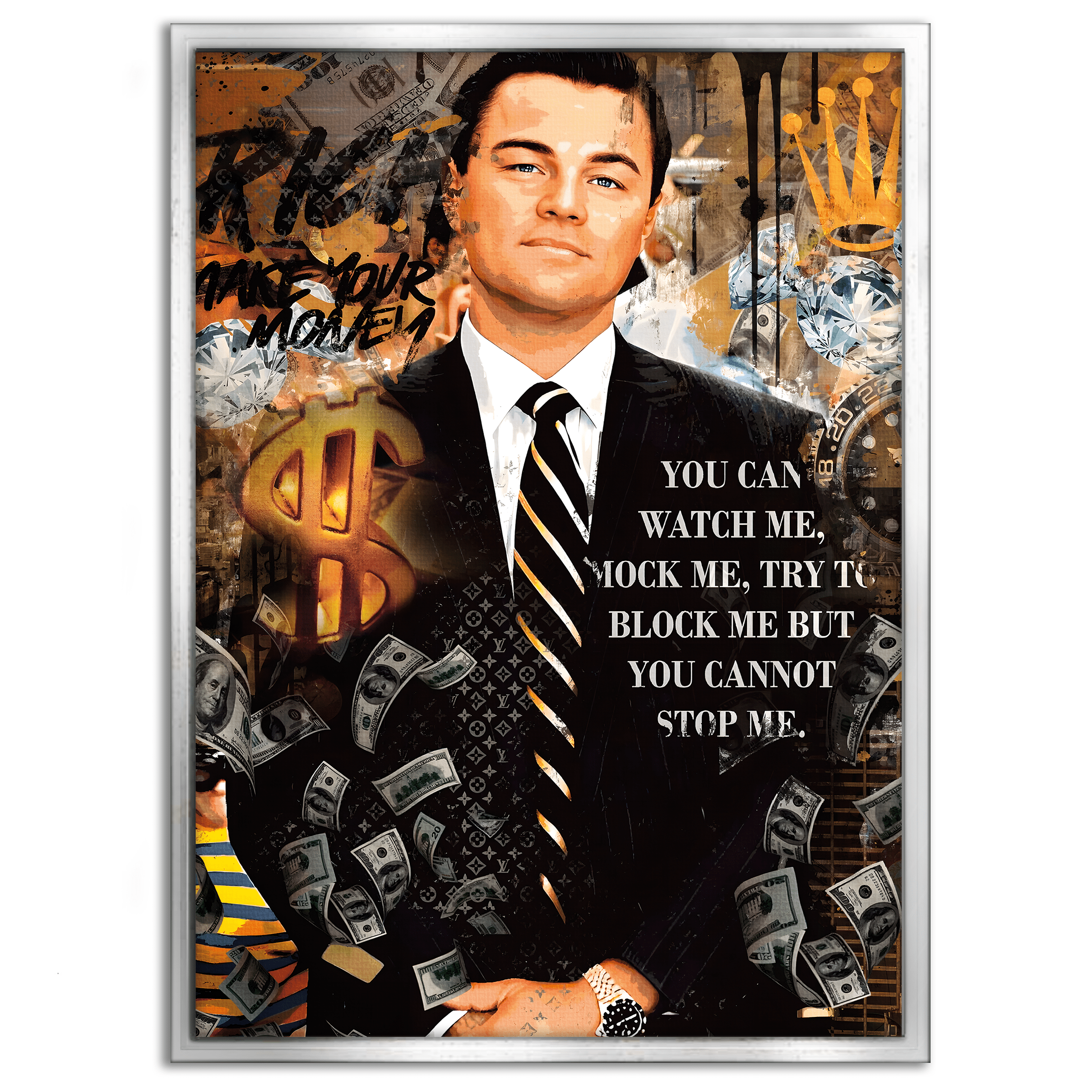 Can't stop me - Leinwandbild Pop Art / Motivation SimpleCanvas Canvas