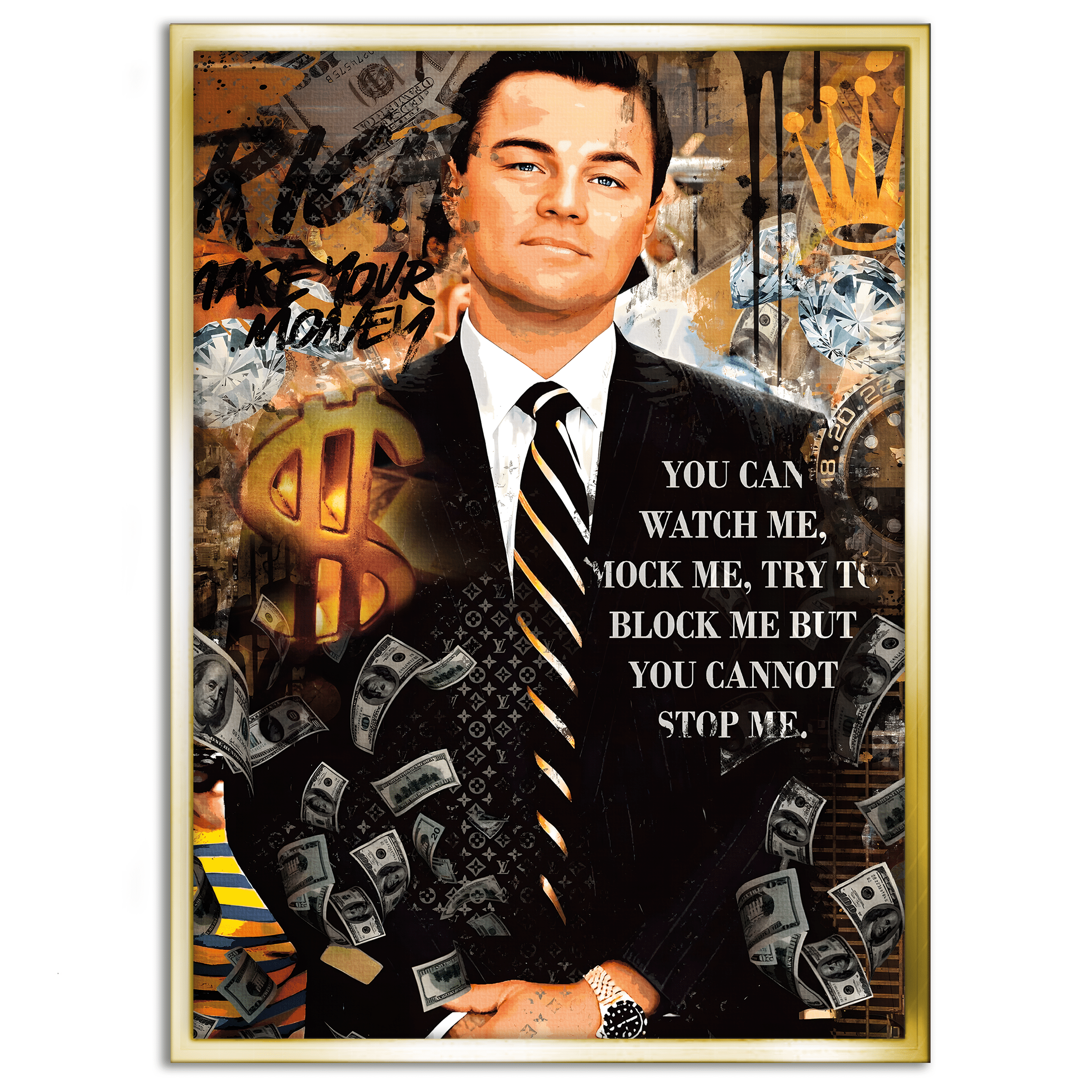 Can't stop me - Leinwandbild Pop Art / Motivation SimpleCanvas Canvas