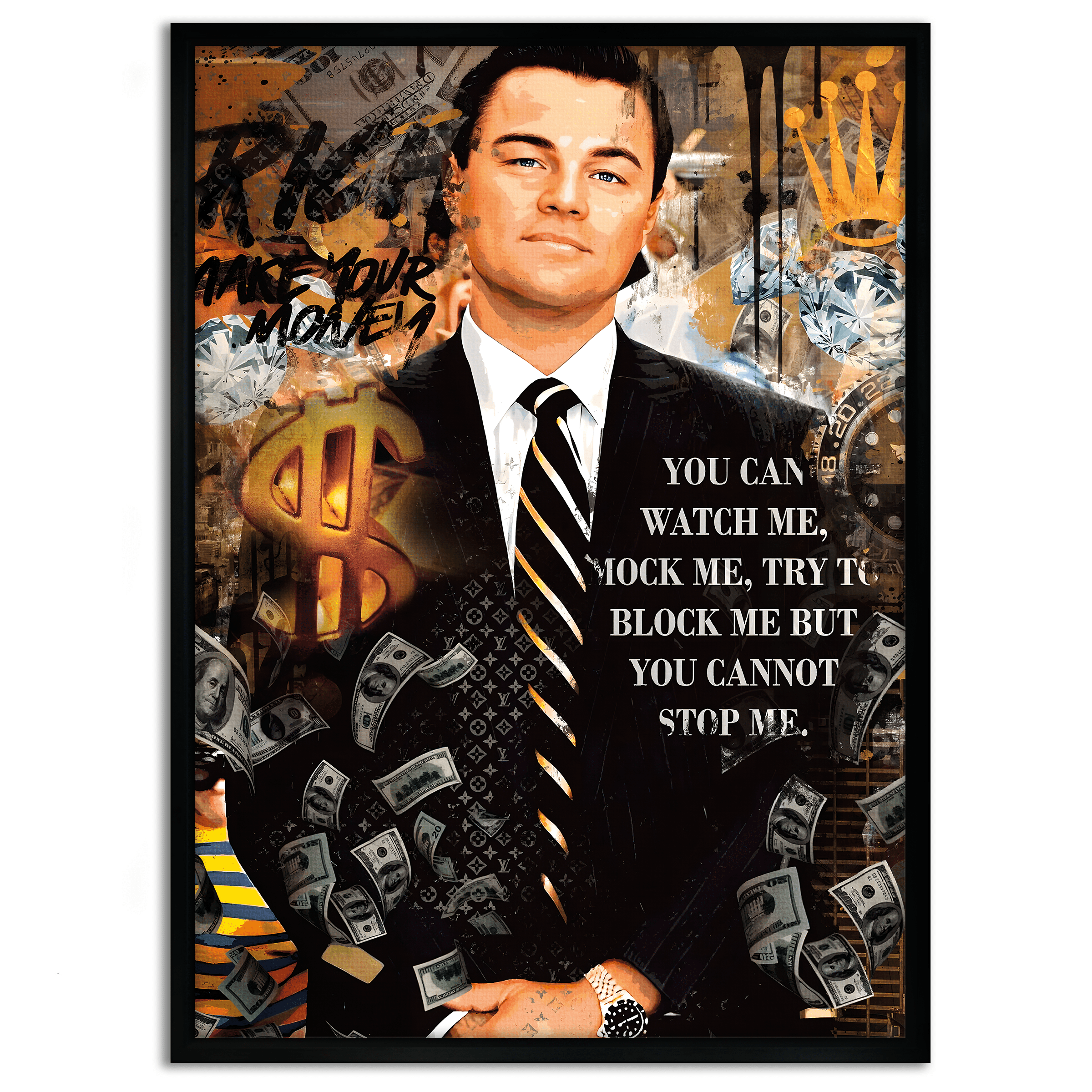 Can't stop me - Leinwandbild Pop Art / Motivation SimpleCanvas Canvas