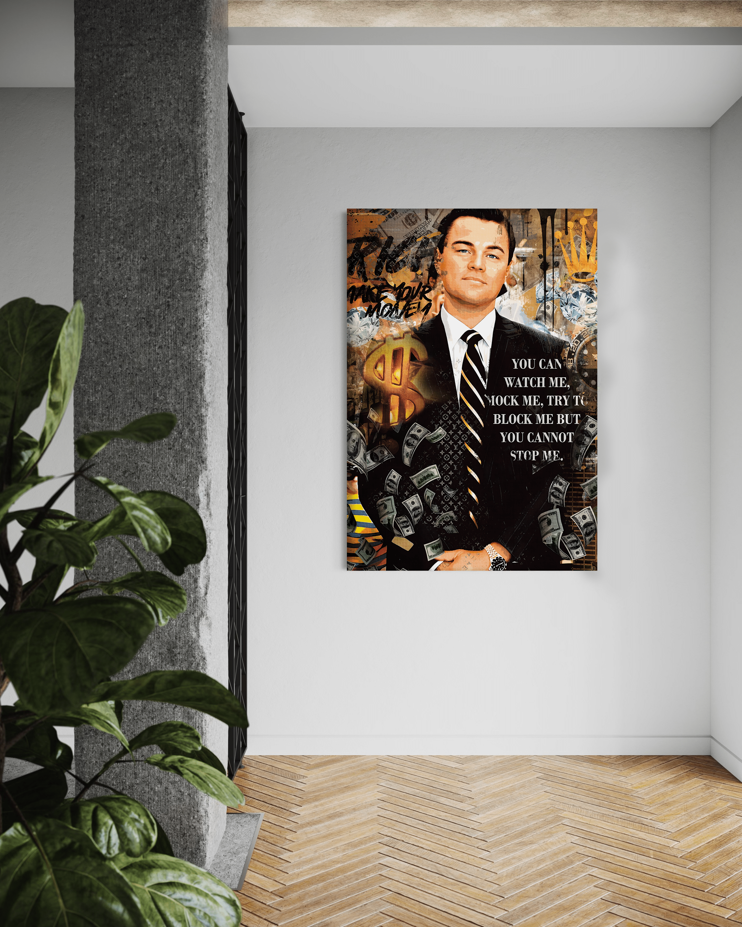 Can't stop me - Leinwandbild Pop Art / Motivation SimpleCanvas Canvas