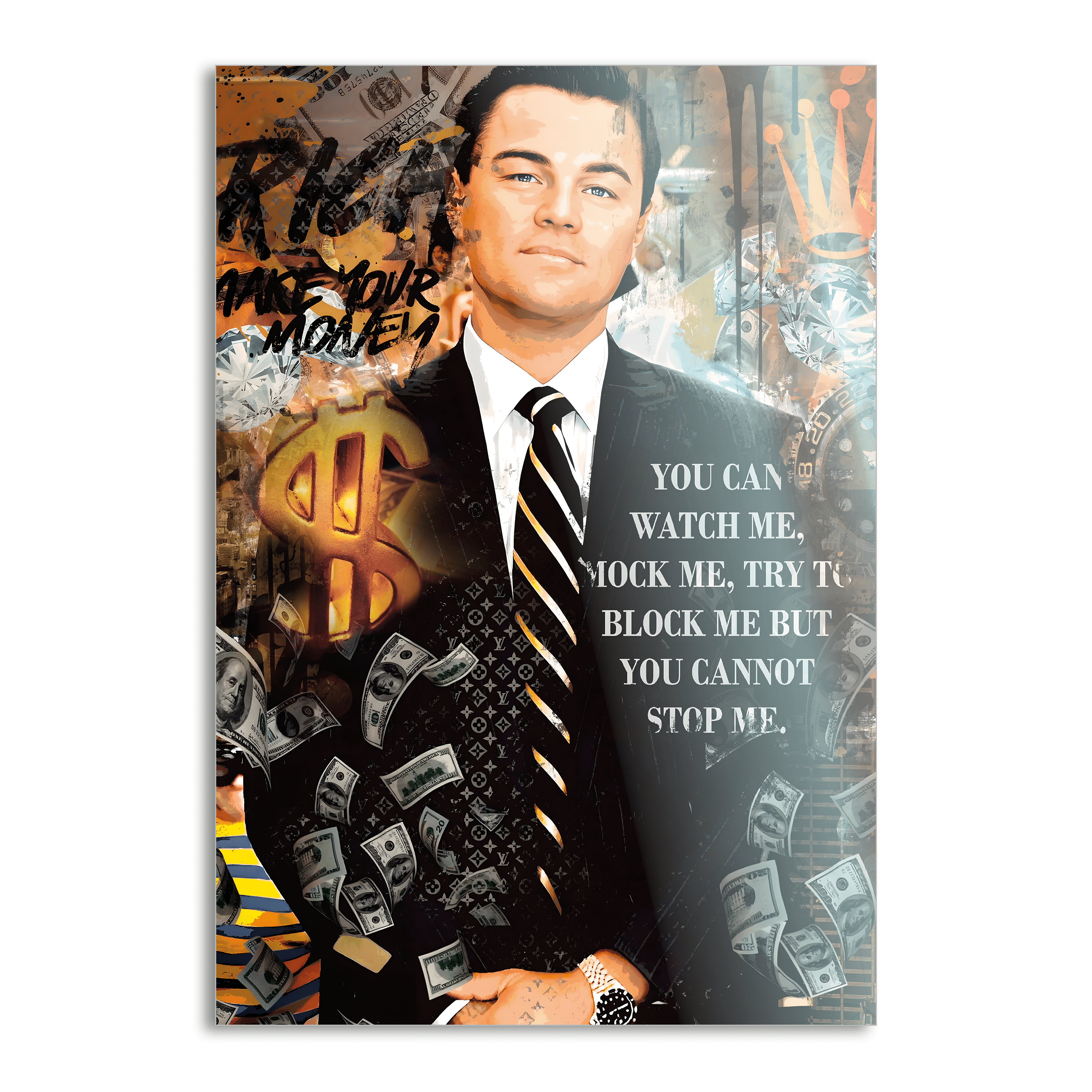 Can't stop me - Leinwandbild Pop Art / Motivation SimpleCanvas Canvas