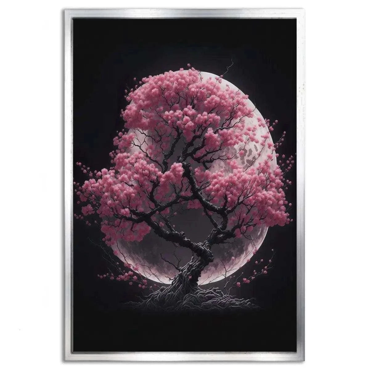Cherry Blossom Tree - Leinwandbild Japanisch SimpleCanvas Canvas