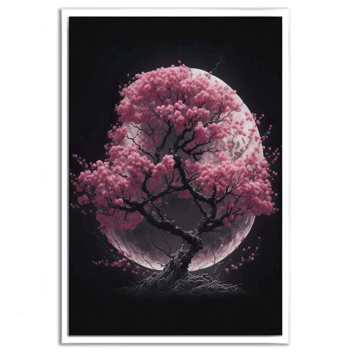 Cherry Blossom Tree - Leinwandbild Japanisch SimpleCanvas Canvas