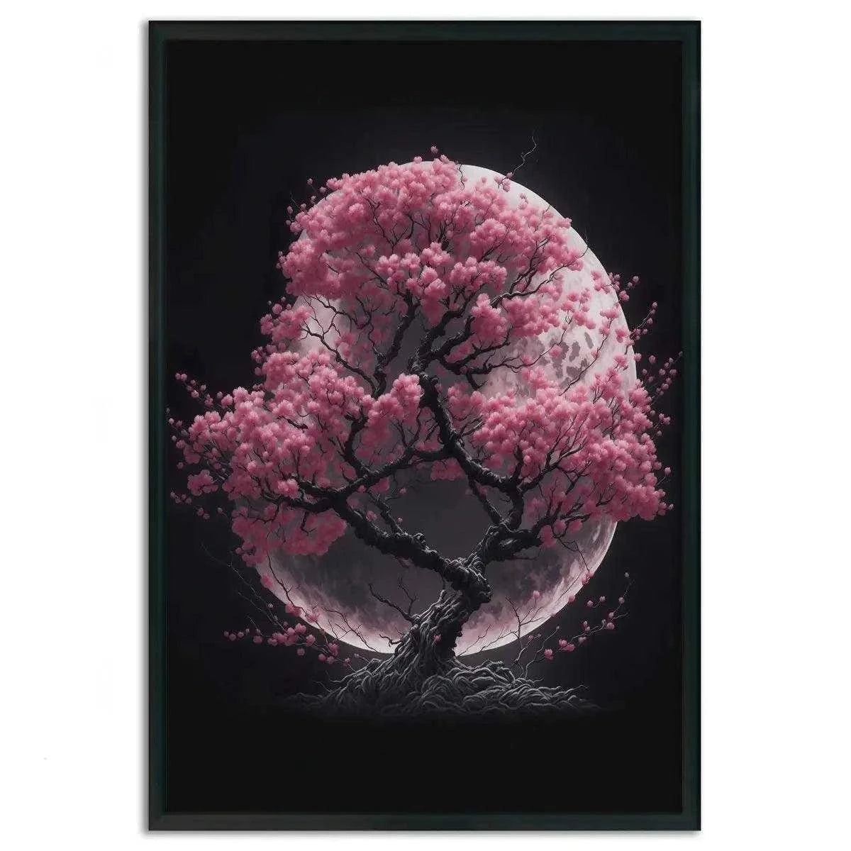 Cherry Blossom Tree - Leinwandbild Japanisch SimpleCanvas Canvas