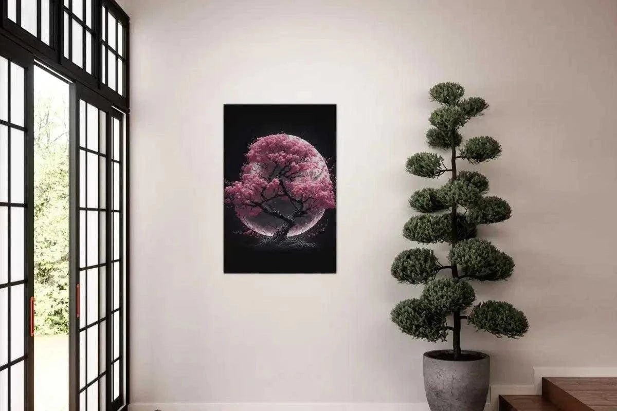 Cherry Blossom Tree - Leinwandbild Japanisch SimpleCanvas Canvas