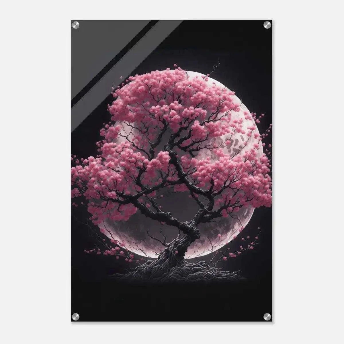 Cherry Blossom Tree - Leinwandbild Japanisch SimpleCanvas Canvas