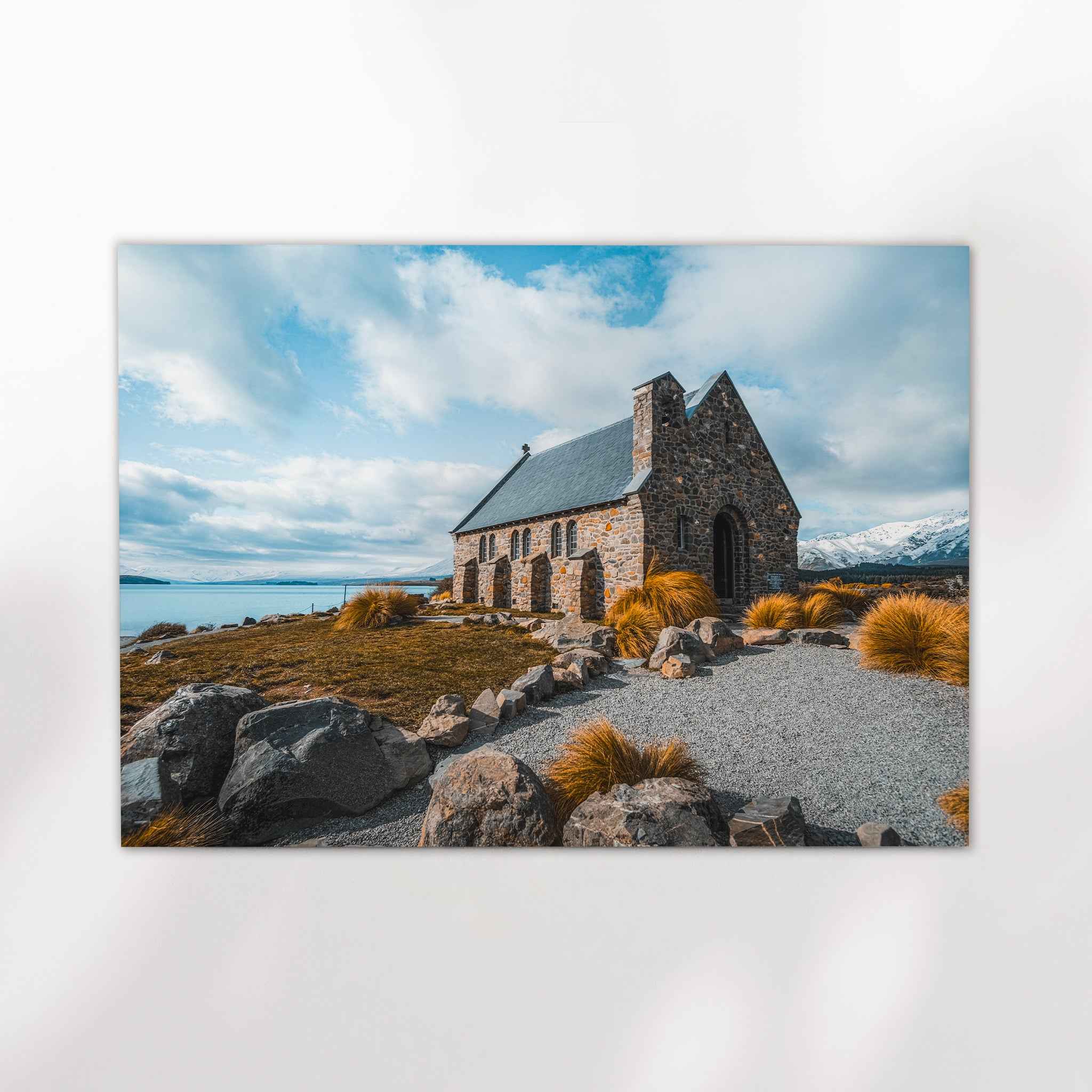 Church of the Good Shepherd, Lake Tekapo, New Zealand Chamonix Prints Landscape Orientation