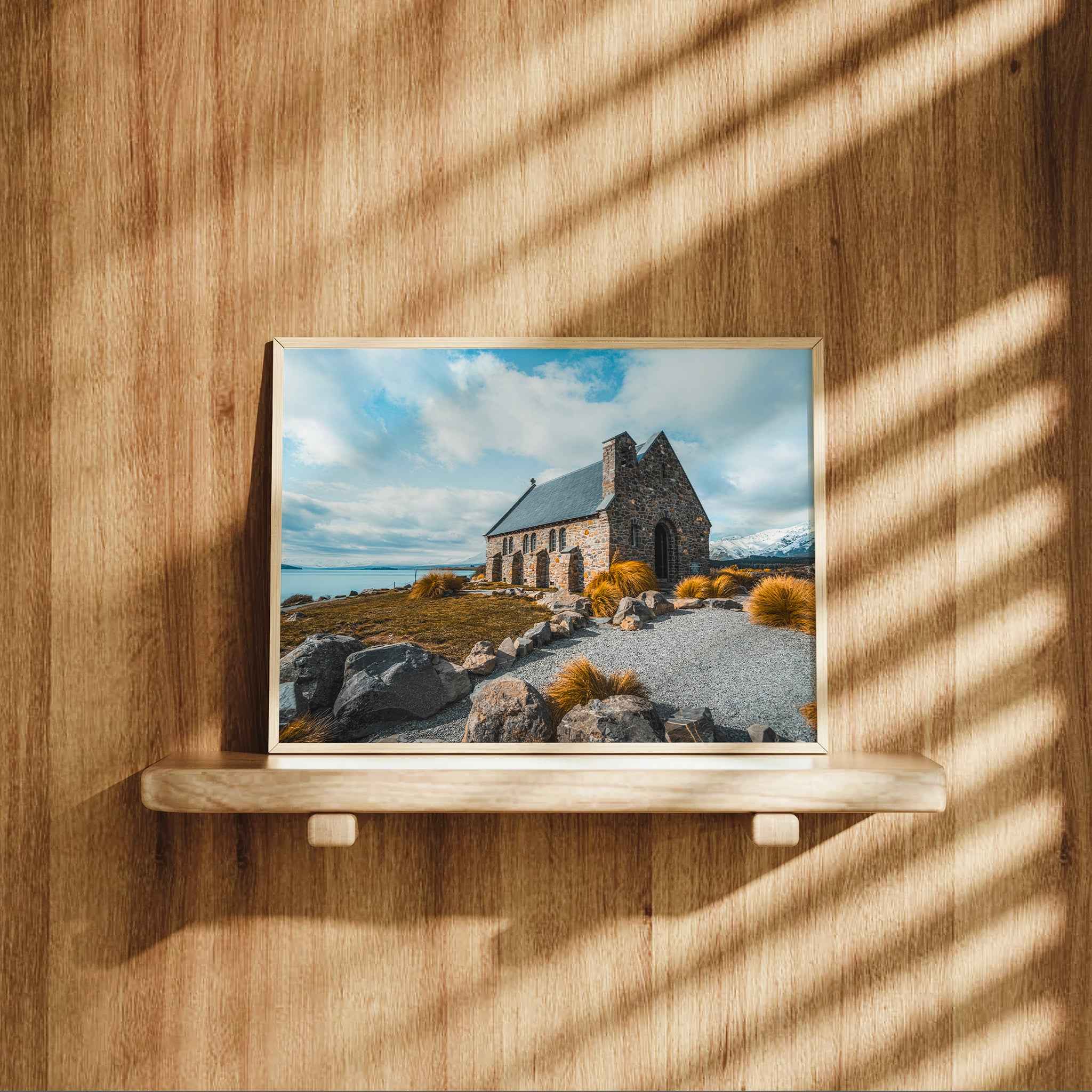 Church of the Good Shepherd, Lake Tekapo, New Zealand Chamonix Prints Landscape Orientation