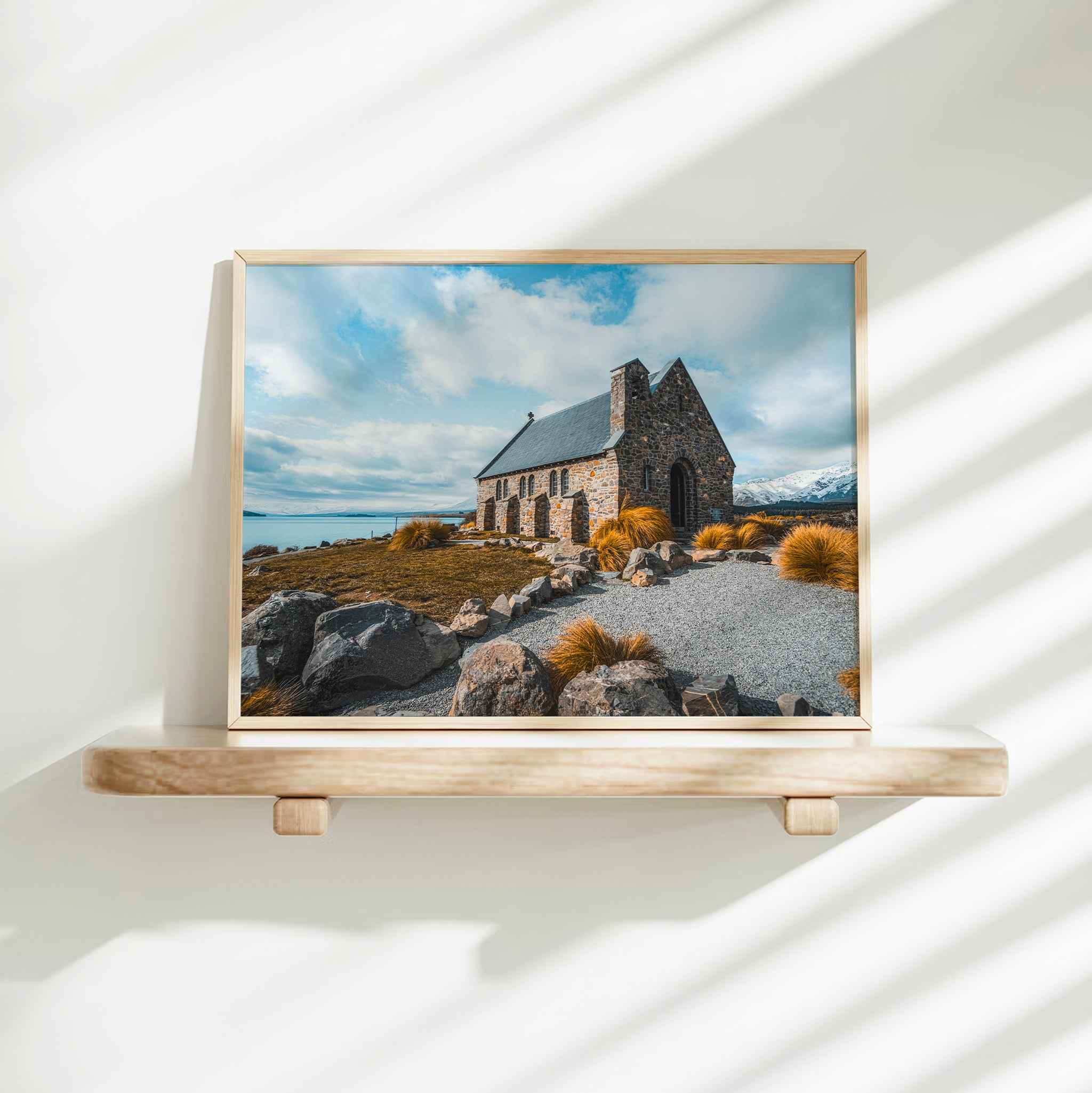 Church of the Good Shepherd, Lake Tekapo, New Zealand Chamonix Prints Landscape Orientation