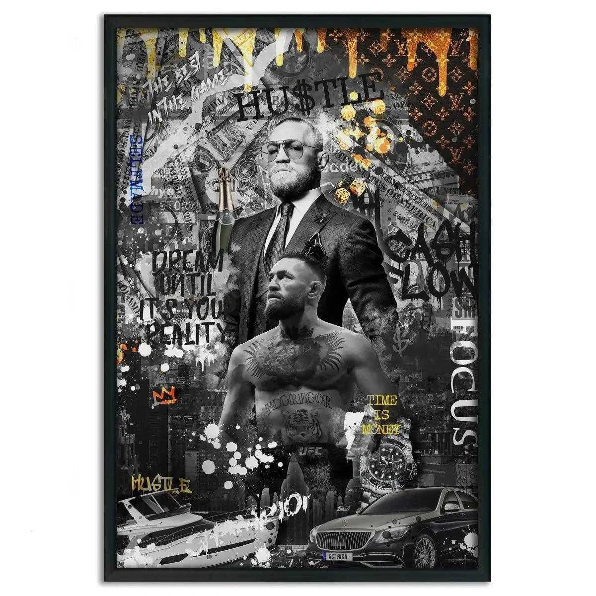 Conor Cash Flow - Leinwandbild Motivation SimpleCanvas Canvas