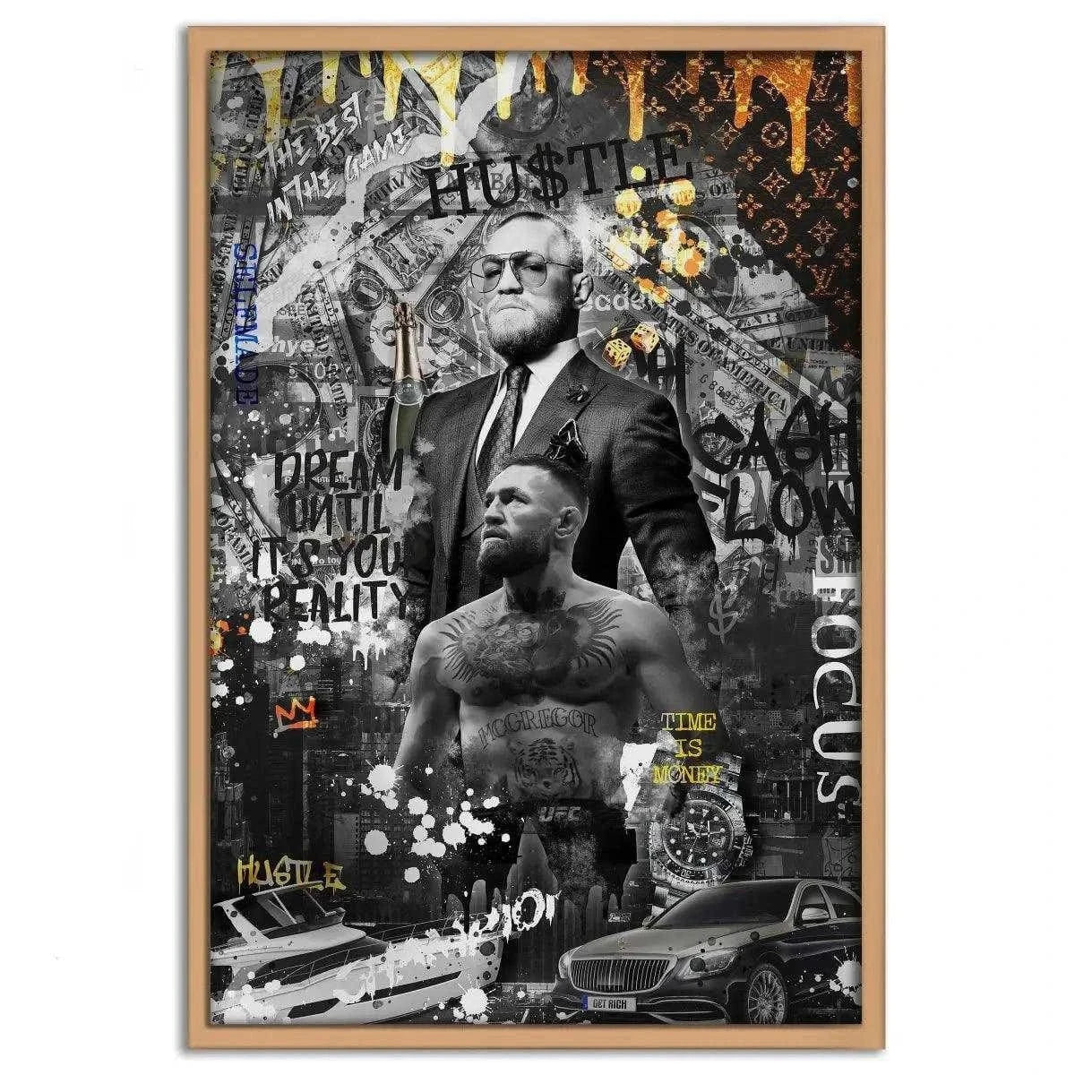 Conor Cash Flow - Leinwandbild Motivation SimpleCanvas Canvas