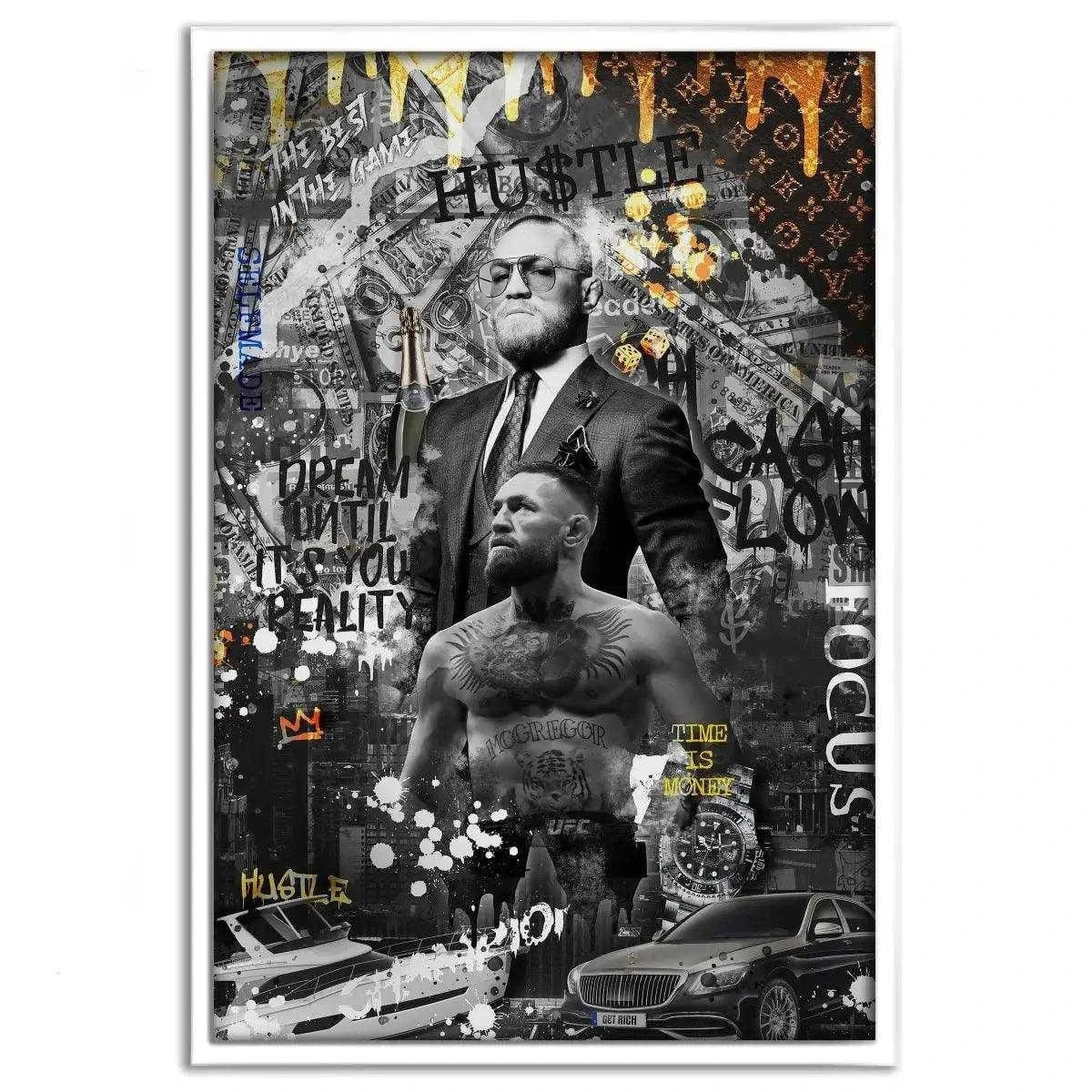 Conor Cash Flow - Leinwandbild Motivation SimpleCanvas Canvas